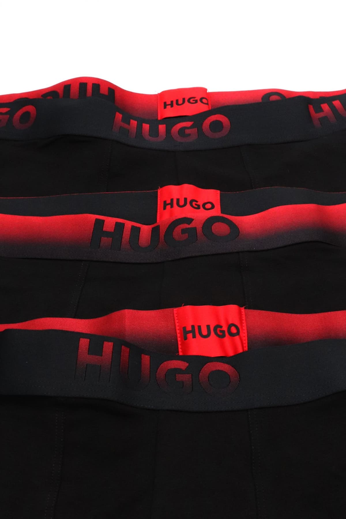 HUGO ΕΣΩΡΟΥΧΑ TRUNK TRIPLET SPRAY LOGO ΜΑΥΡΟ