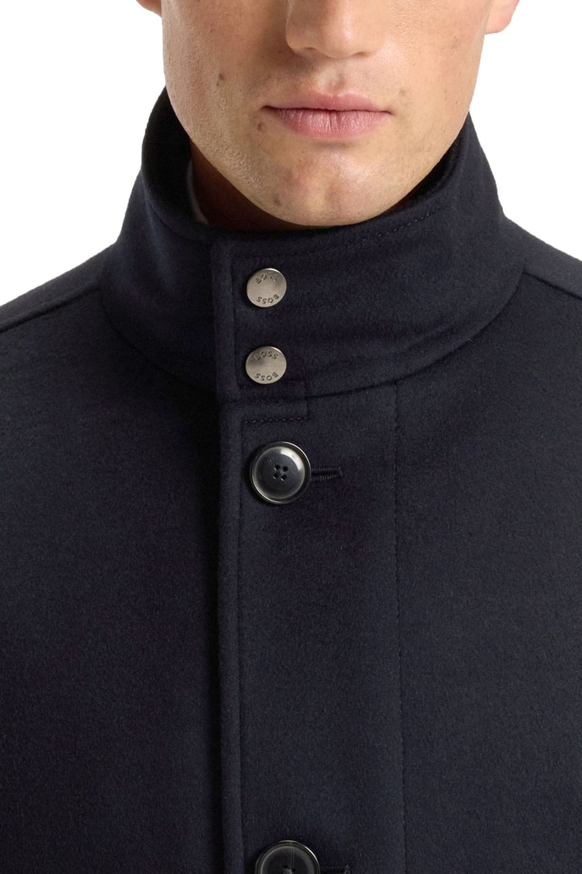 Men's Coats Boss Blue