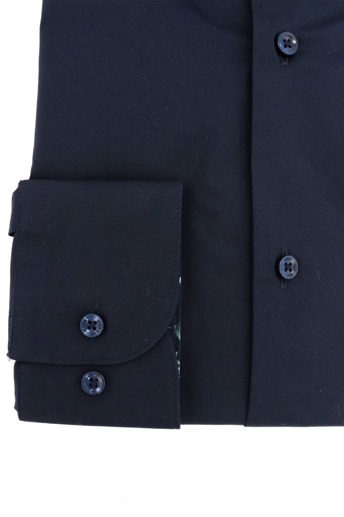 BOSS ΠΟΥΚΑΜΙΣΟ SLIM FIT STRETCH H-HANK-S-ENT-C3-253 ΜΠΛΕ