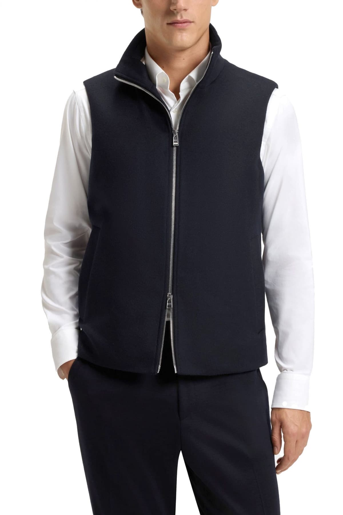 BOSS ΠΑΛΤΟ ΑΠΟΣΠΩΜΕΝΟ ΓΙΛΕΚΟ H-JARED-3IN1-254 ΜΠΛΕ