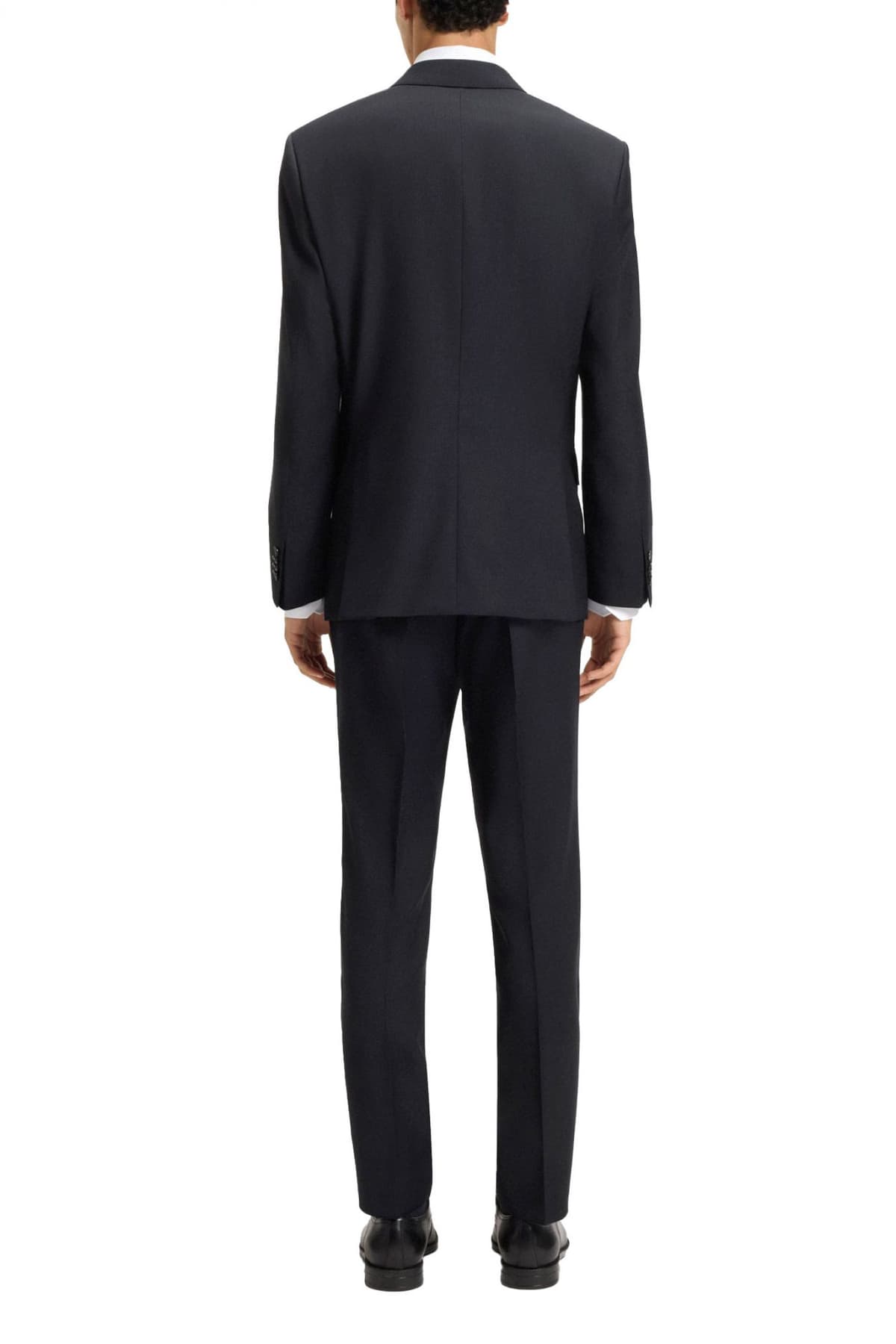 BOSS ΚΟΣΤΟΥΜΙ SUPER100 NATURAL STRETCH SLIM FIT LANIFICIO TESSE BIELLA H-HUGE-2PCS-DB-254 ΜΠΛΕ