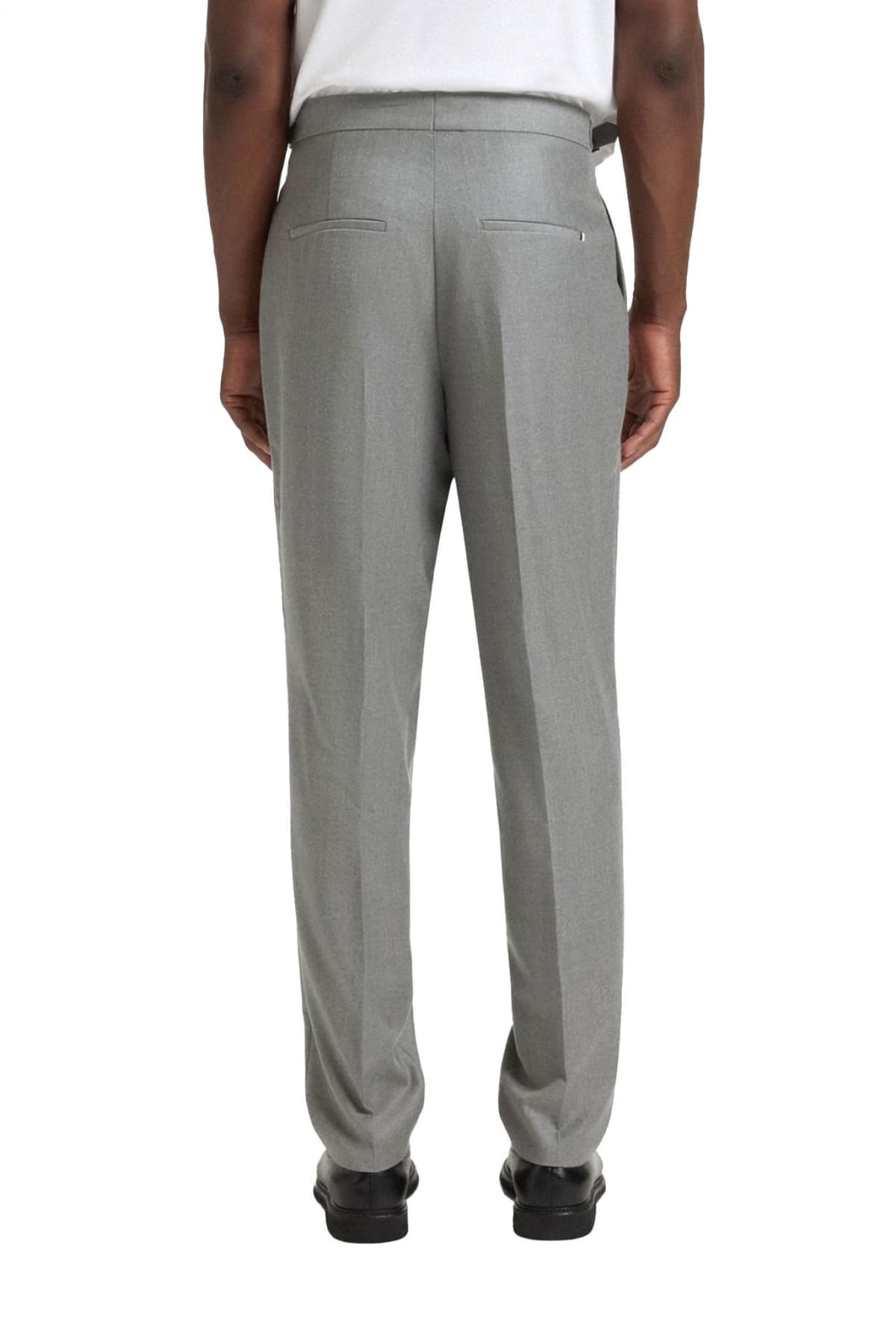 BOSS ΠΑΝΤΕΛΟΝΙ CHINO RELAXED FIT C-PERINO-PL-DTL-254 ΓΚΡΙ