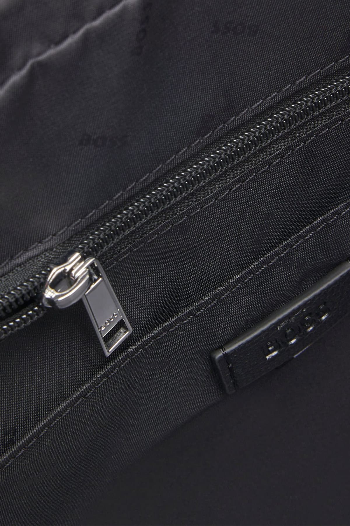 BOSS ΤΣΑΝΤΑ BRIEFCASE RAY FLAP MESSENGER ΜΑΥΡΟ