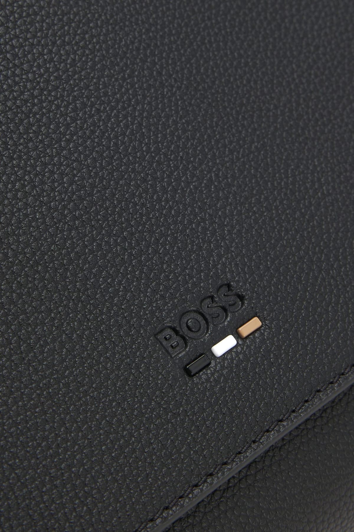 BOSS ΤΣΑΝΤΑ BRIEFCASE RAY FLAP MESSENGER ΜΑΥΡΟ