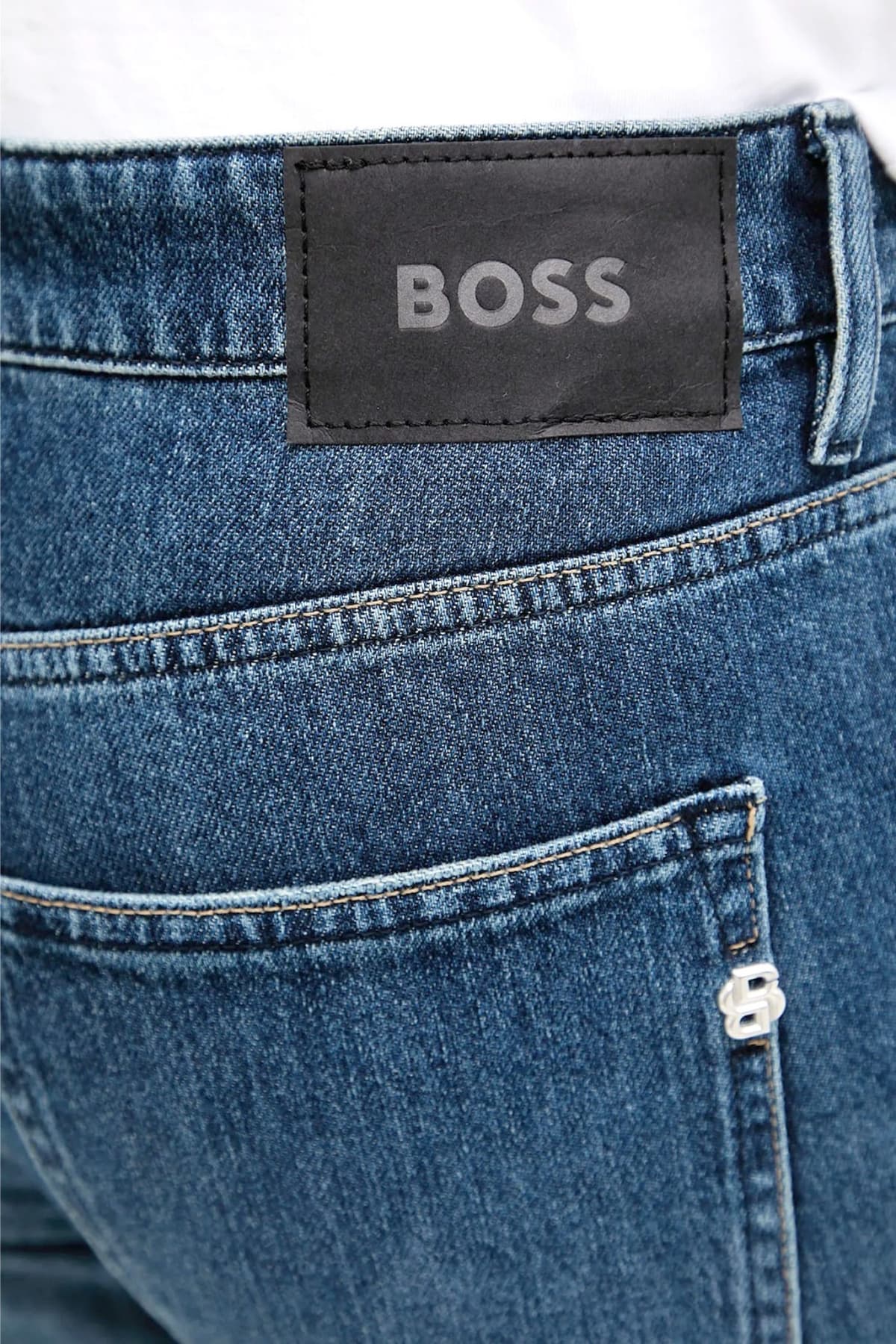 BOSS ΠΑΝΤΕΛΟΝΙ JEANS H-DELAWARE SLIM FIT ΜΠΛΕ