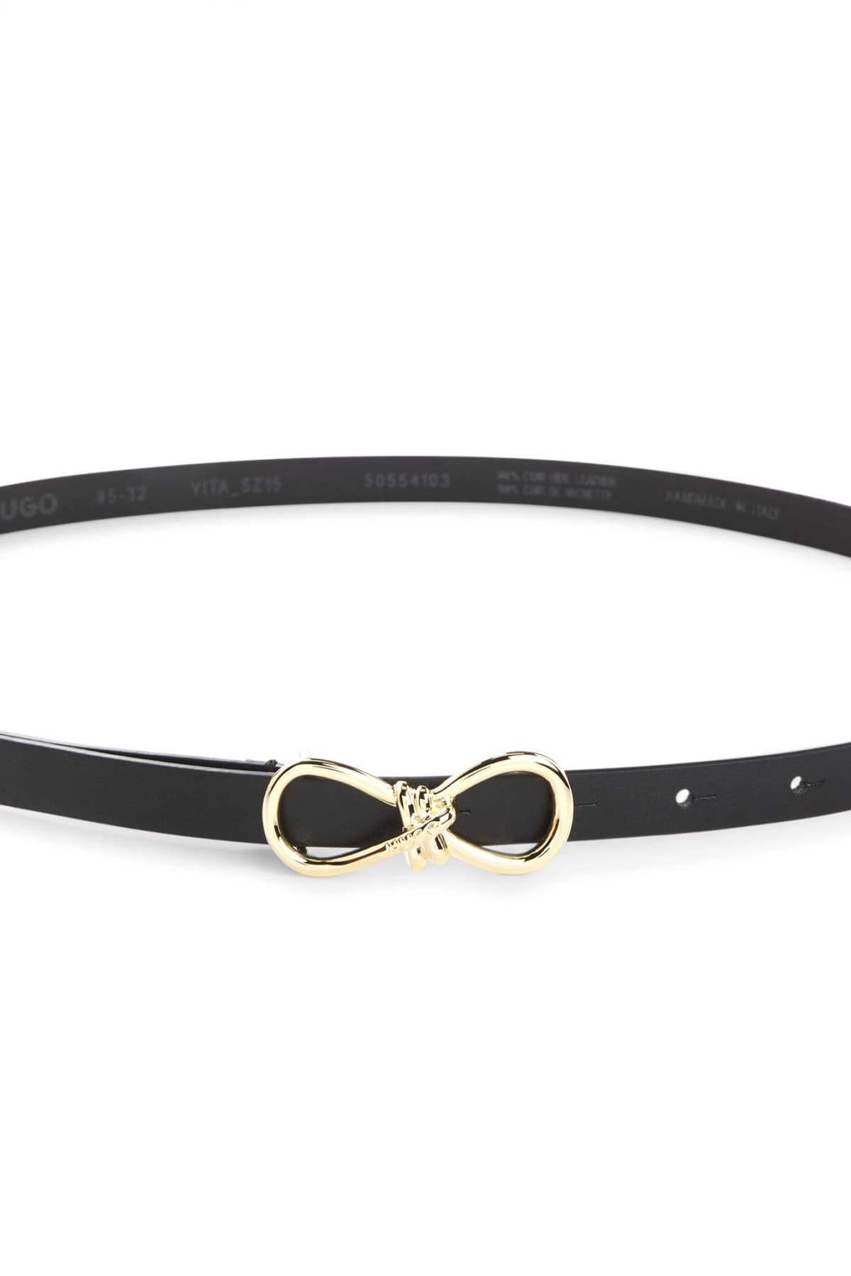 HUGO ΖΩΝΗ VITA_SZ15 ΔΕΡΜΑ ΜΑΥΡΟ