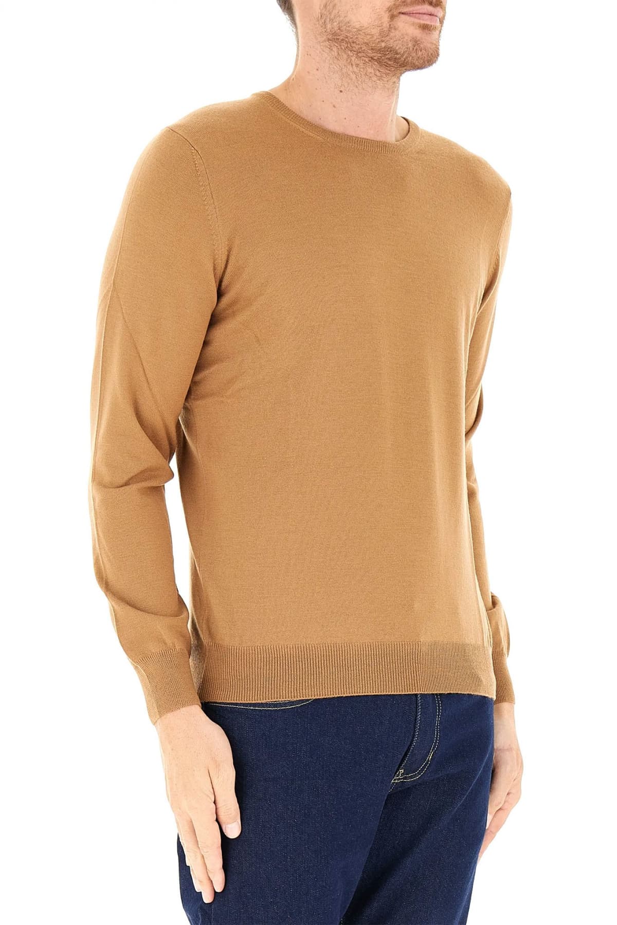 GRAN SASSO ΠΛΕΚΤΟ CREW NECK ΚΑΜΗΛΟ