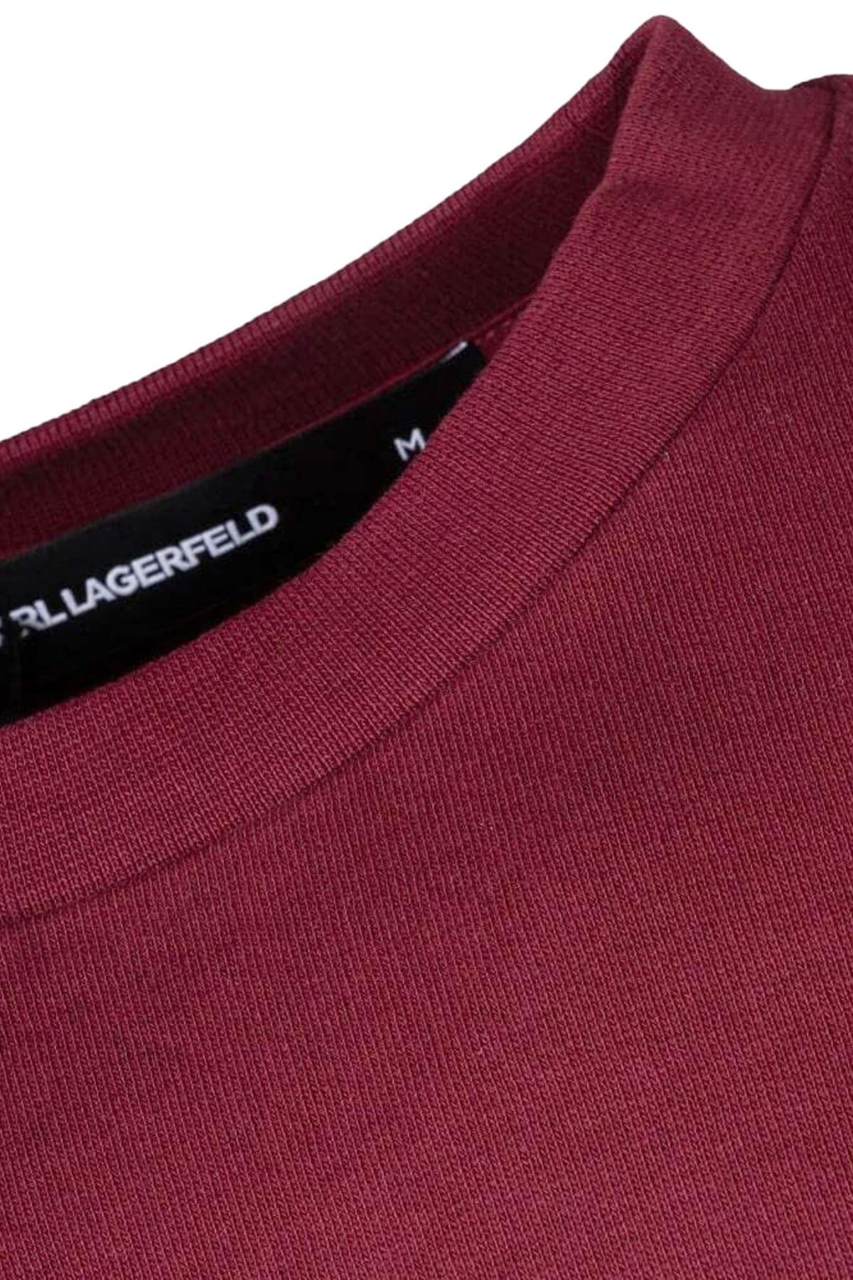 KARL LAGERFELD ΦΟΥΤΕΡ CREW NECK LOGO ΜΠΟΡΝΤΩ