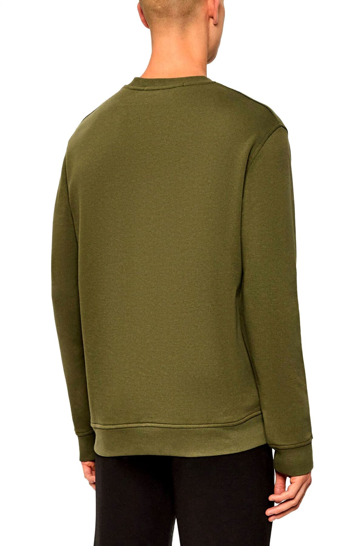 KARL LAGERFELD ΦΟΥΤΕΡ CREW NECK LOGO ΧΑΚΙ