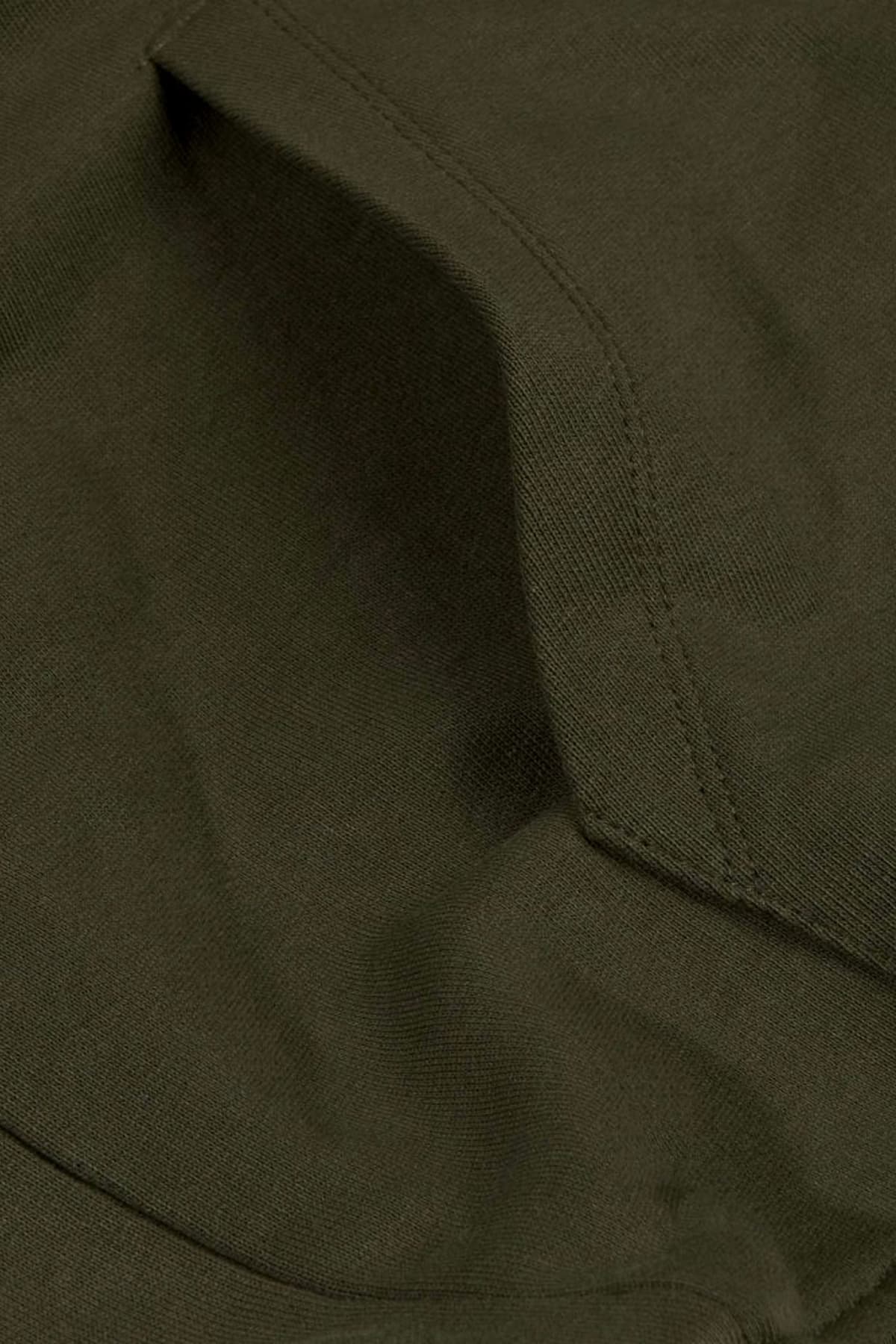 KARL LAGERFELD ΦΟΥΤΕΡ HOODIE LOGO ΧΑΚΙ