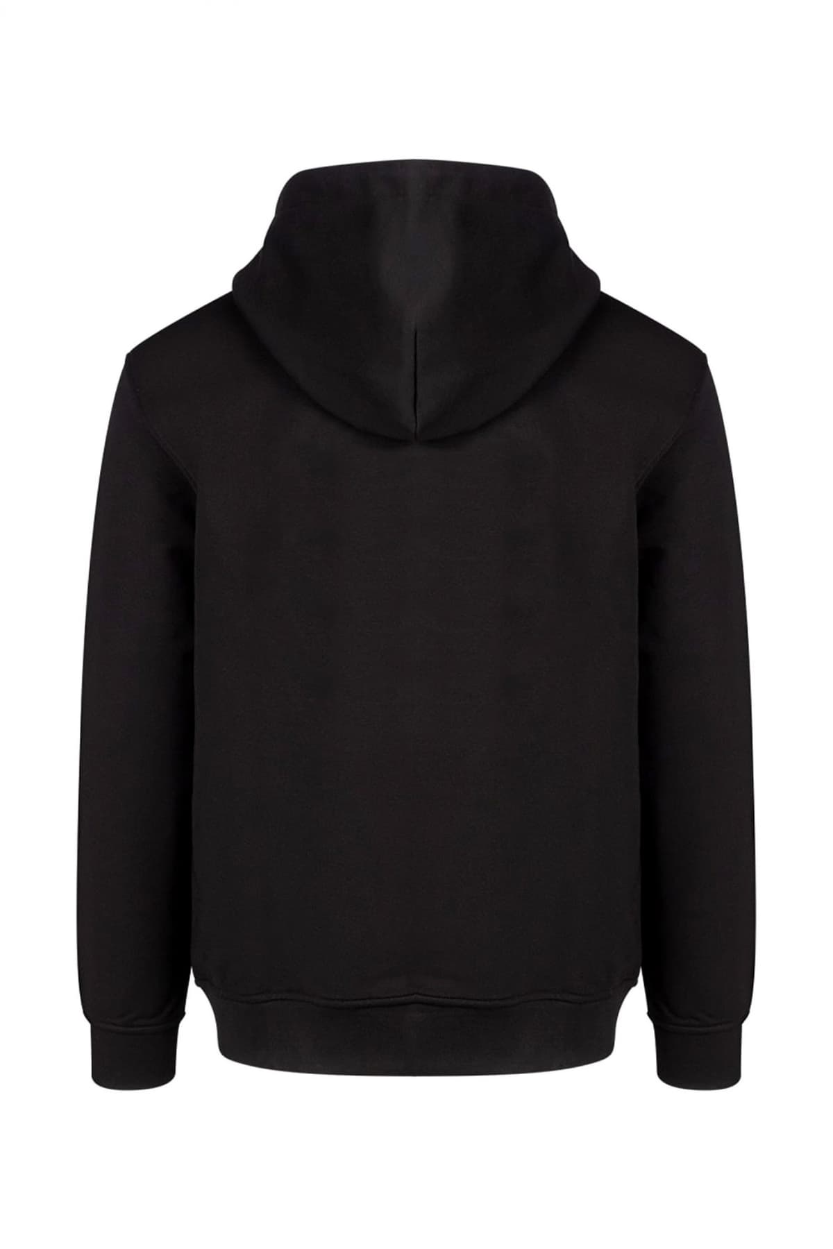 KARL LAGERFELD ΦΟΥΤΕΡ HOODIE LOGO ΜΑΥΡΟ