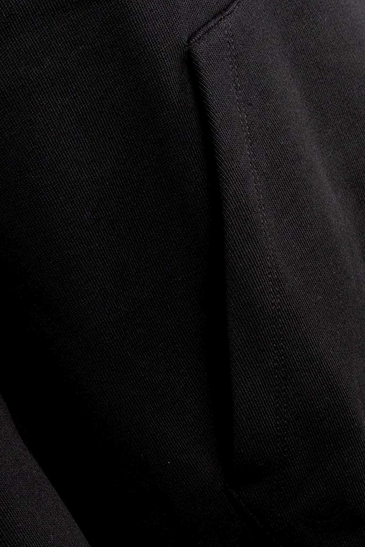 KARL LAGERFELD ΦΟΥΤΕΡ HOODIE LOGO ΜΑΥΡΟ