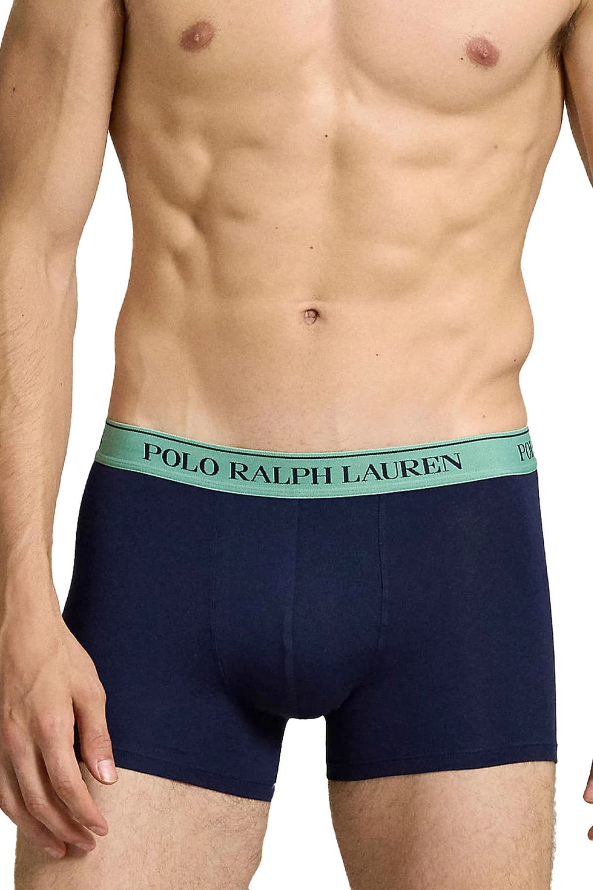 RALPH LAUREN UNDERWEAR ΕΣΩΡΟΥΧΟ ΣΕΤ 3PACK STRETCH COTTON CLASSIC TRUNKS ΜΠΛΕ