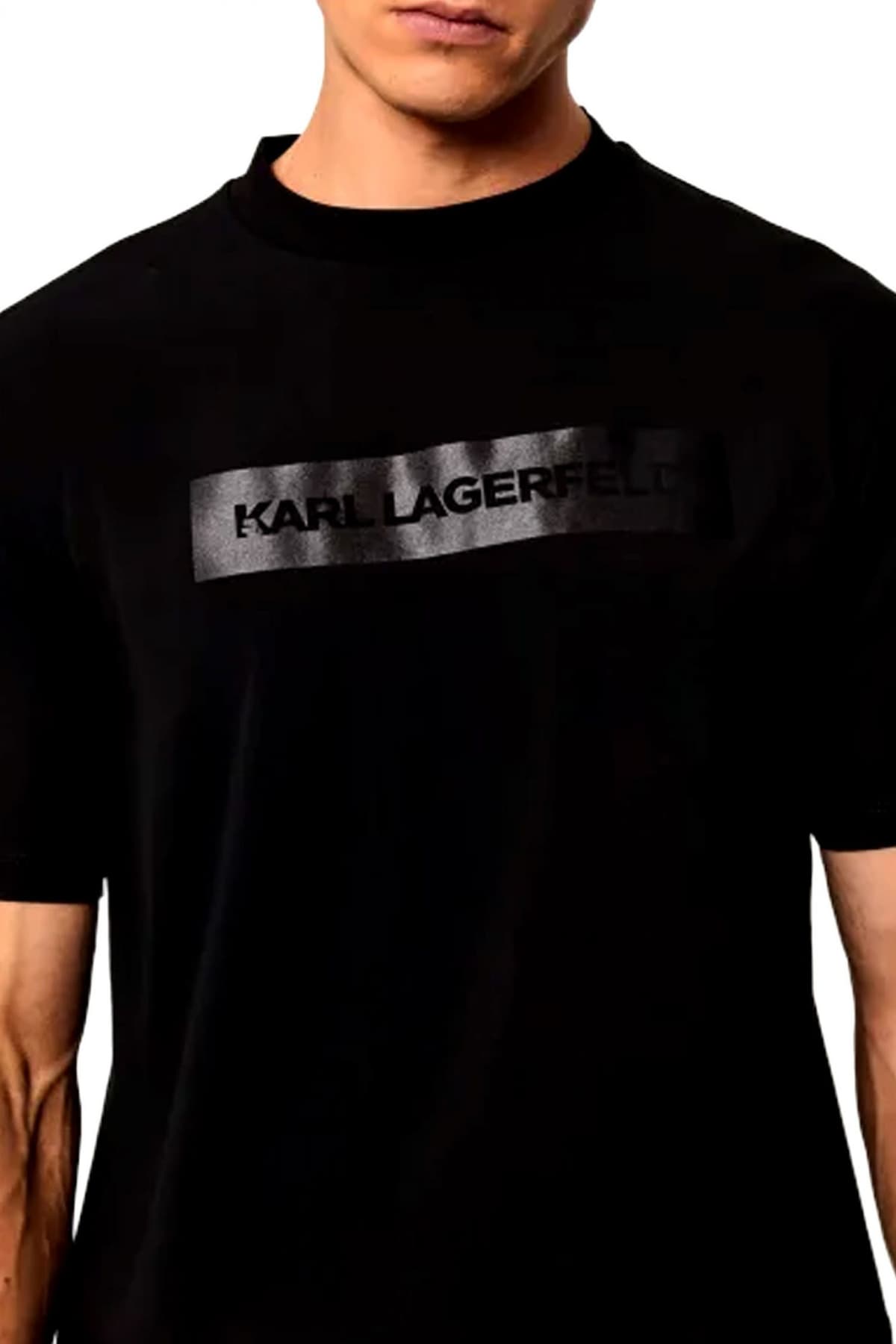 Men's T-Shirts Karl Lagerfeld Black