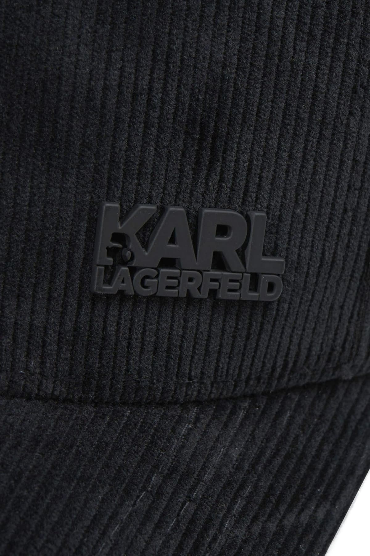 KARL LAGERFELD ΚΑΠΕΛΟ ΚΟΤΛΕ LOGO ΜΑΥΡΟ