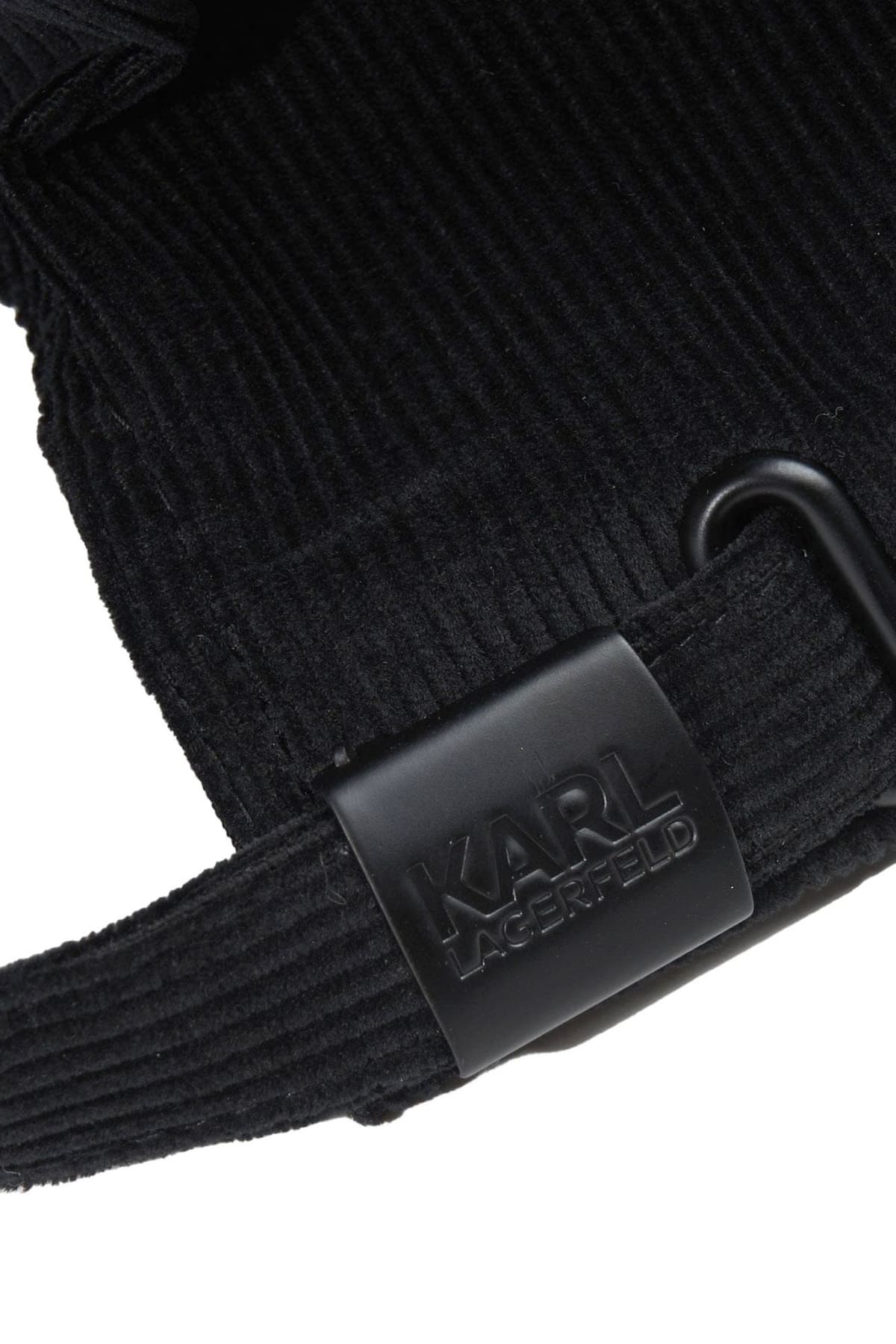 KARL LAGERFELD ΚΑΠΕΛΟ ΚΟΤΛΕ LOGO ΜΑΥΡΟ