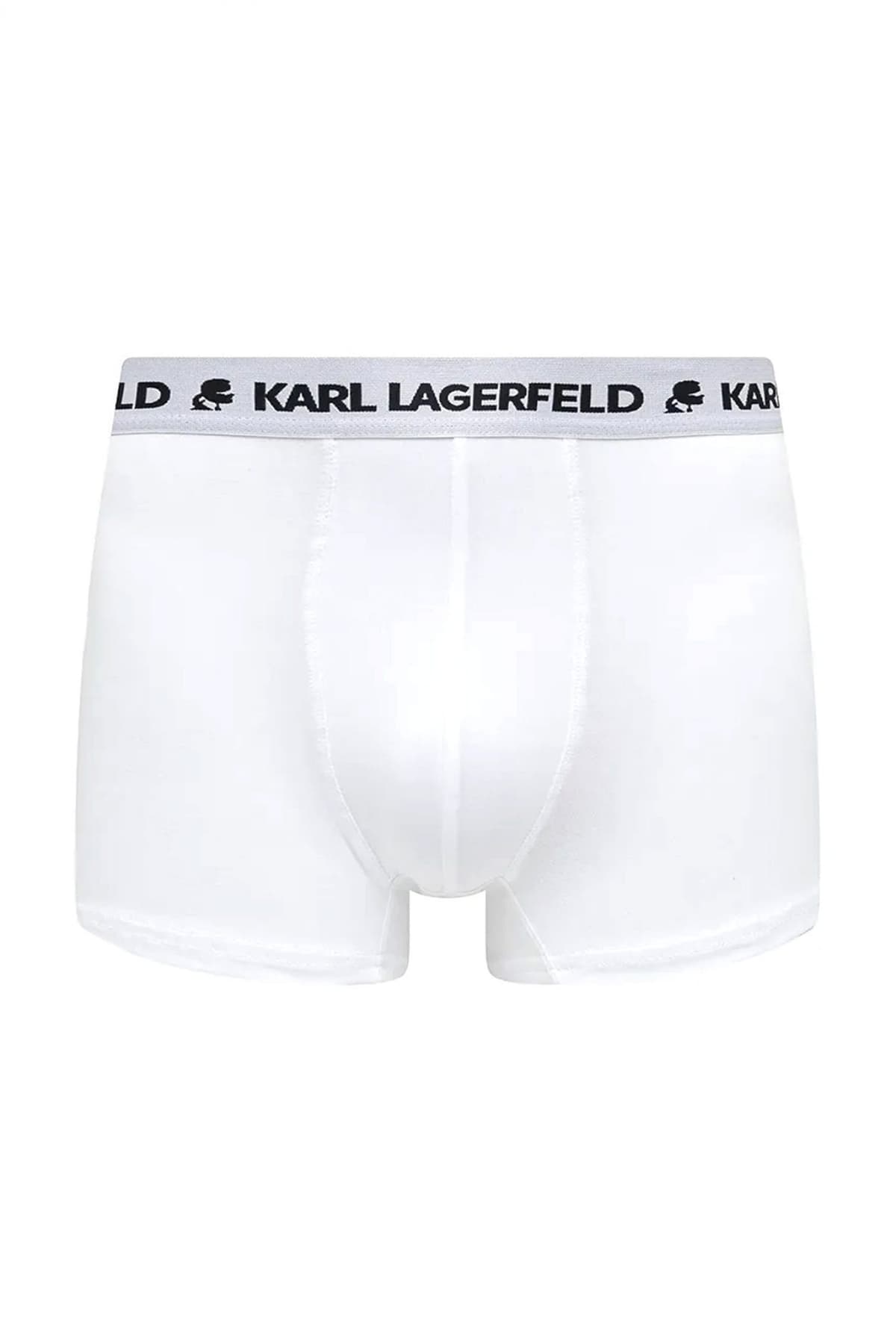 KARL LAGERFELD ΕΣΩΡΟΥΧΑ 3PACK TRUNK LOGO ΛΕΥΚΟ-ΓΚΡΙ-ΜΑΥΡΟ