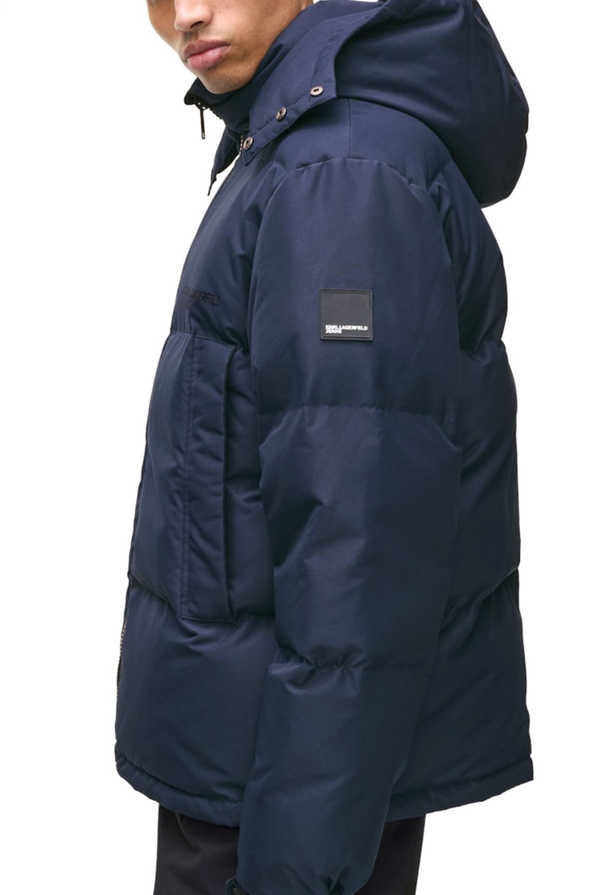 KARL LAGERFELD JEANS ΜΠΟΥΦΑΝ PUFFER ΜΠΛΕ