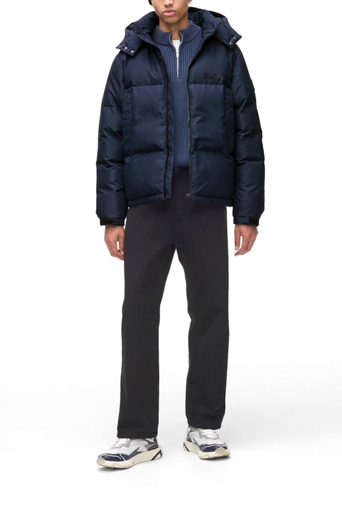 KARL LAGERFELD JEANS ΜΠΟΥΦΑΝ PUFFER ΜΠΛΕ