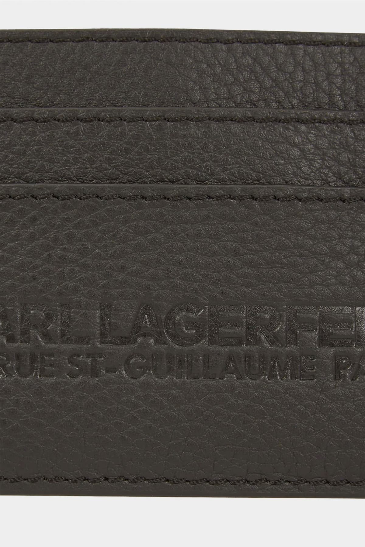 KARL LAGERFELD ΘΗΚΗ ΚΑΡΤΩΝ K/RSG ΜΑΥΡΟ