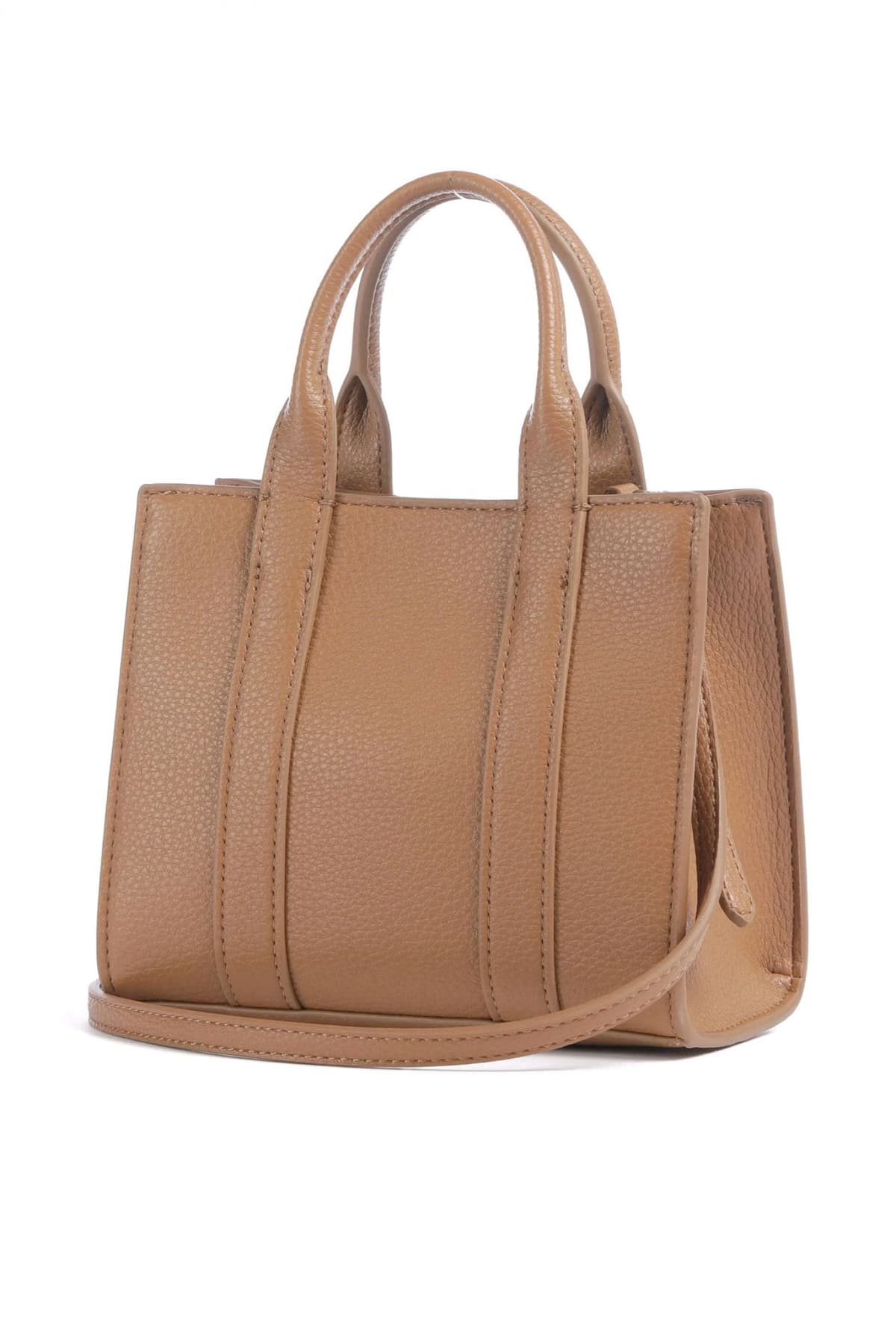 KARL LAGERFELD ΤΣΑΝΤΑ XEIΡΟΣ/CROSSBODY K/RSG PEBBLE MINI SQUARE TOTE LOGO ΚΑΜΗΛΟ