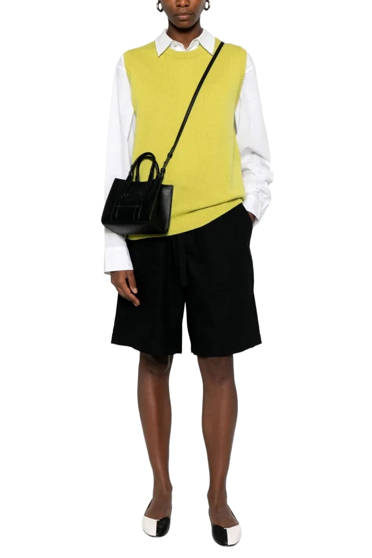 KARL LAGERFELD ΤΣΑΝΤΑ XEIΡΟΣ/CROSSBODY K/RSG PEBBLE MINI SQUARE TOTE LOGO ΜΑΥΡΟ