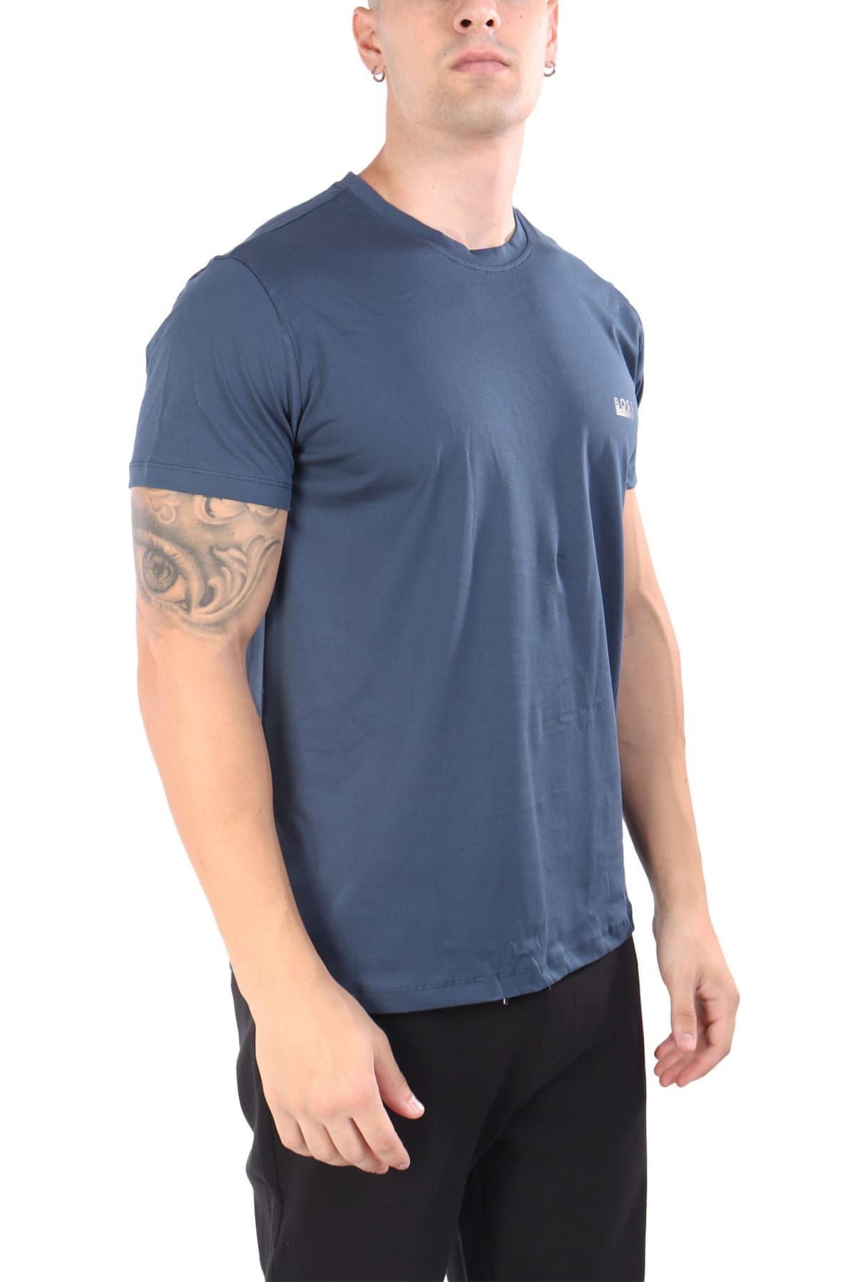 BOSS ΕΣΩΡΟΥΧΟ T-SHIRT RN 365 CREW NECK ΜΠΛΕ