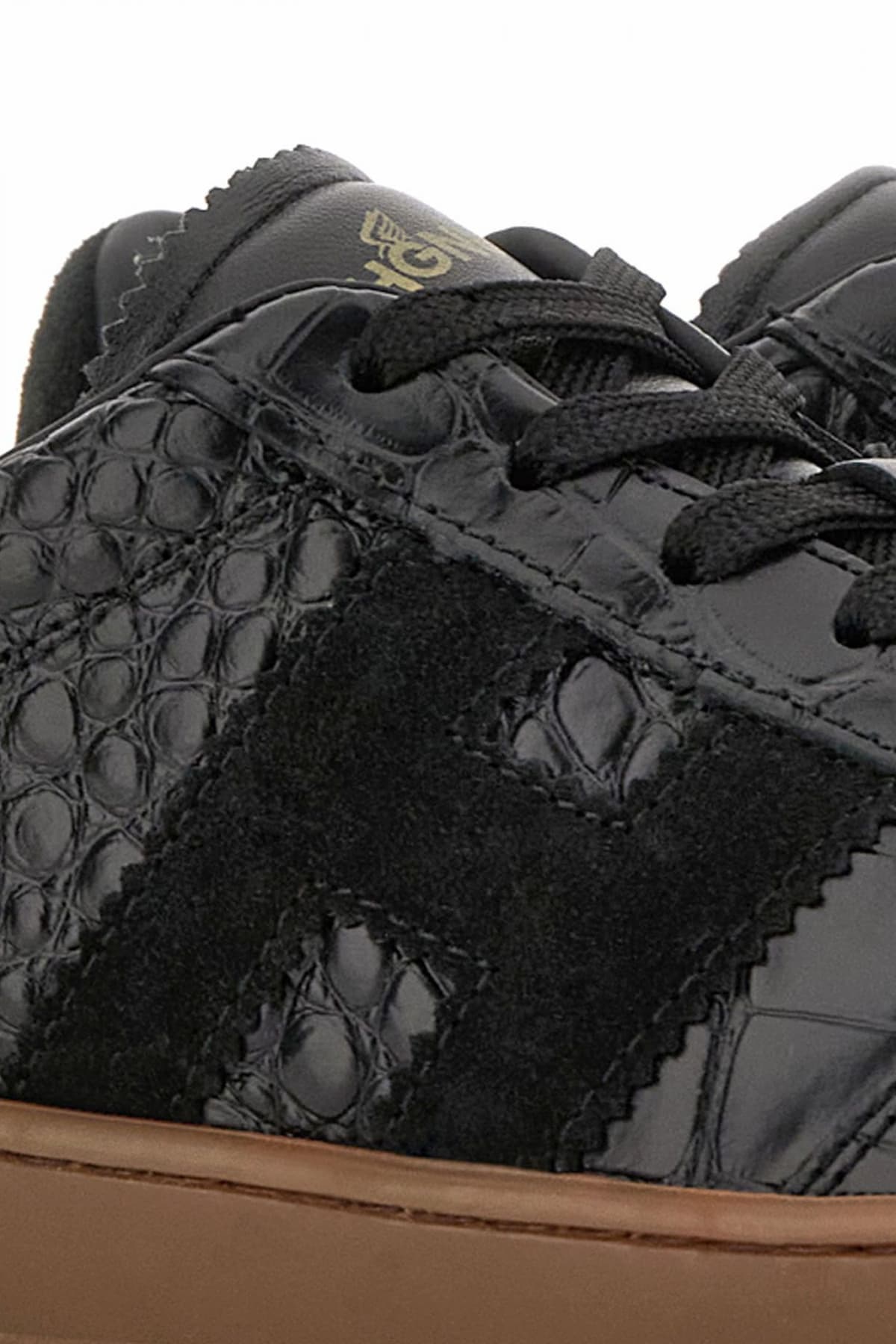 HOGAN ΠΑΠΟΥΤΣΙΑ SNEAKERS COOL ALLACCIATO H CROCCO ΜΑΥΡΟ