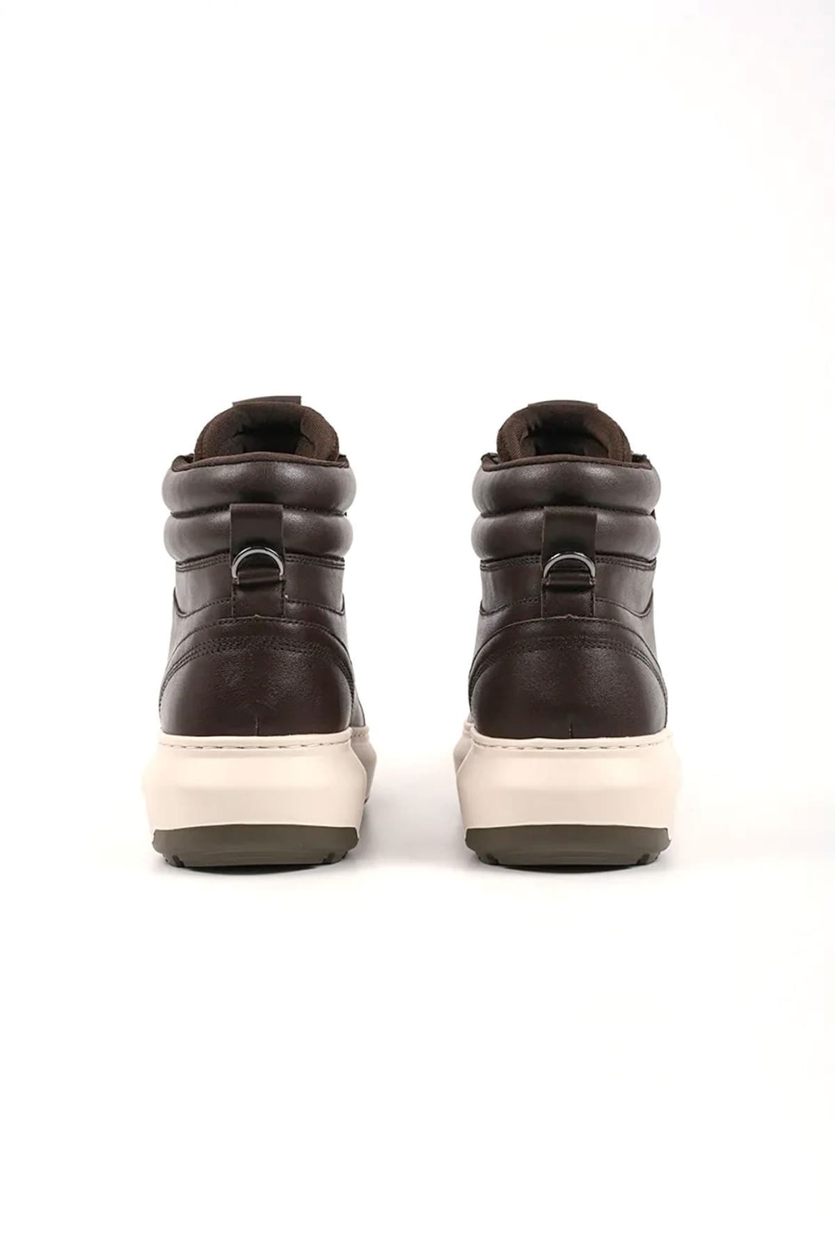 KARL LAGERFELD ΠΑΠΟΥΤΣΙ ΜΠΟΤΑΚΙ KAPRI LUG HIKER LACE ΚΑΦΕ