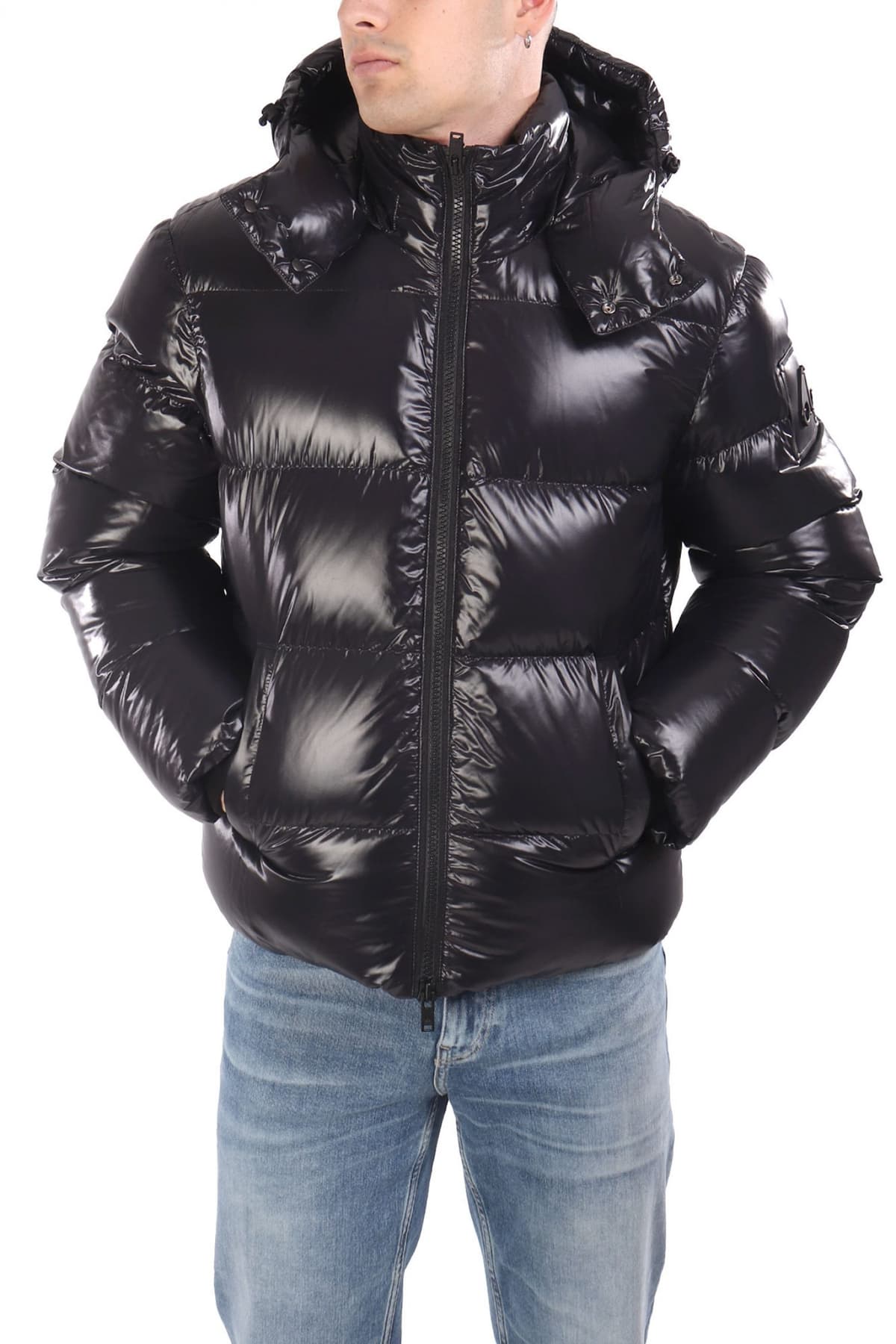 MOOSE KNUCKLES ΜΠΟΥΦΑΝ PUFFER KINGS ΑΠΟΣΠΩΜΕΝΗ ΚΟΥΚΟΥΛΑ ΜΑΥΡΟ