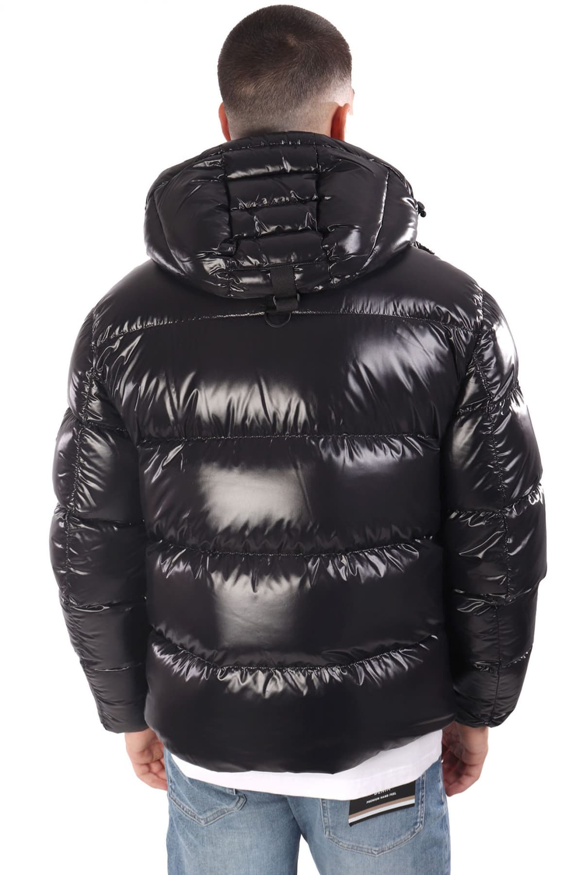 MOOSE KNUCKLES ΜΠΟΥΦΑΝ PUFFER KINGS ΑΠΟΣΠΩΜΕΝΗ ΚΟΥΚΟΥΛΑ ΜΑΥΡΟ