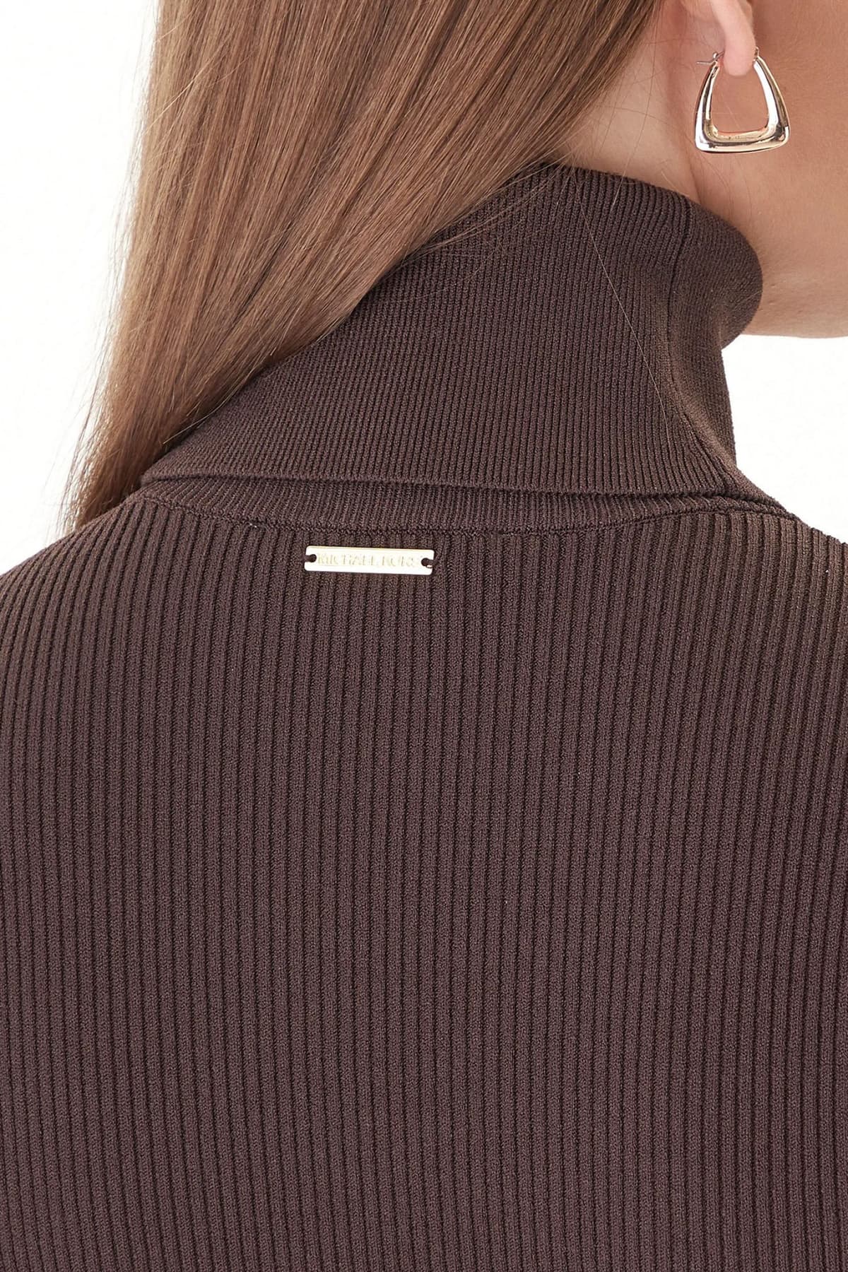 MICHAEL KORS ΦΟΡΕΜΑ ΜΙΝΙ ΠΛΕΚΤΟ ΖΙΒΑΓΚΟ ΑΠΟΣΠΩΜΕΝΗ ΑΛΥΣΙΔΑ ΚΑΦΕ