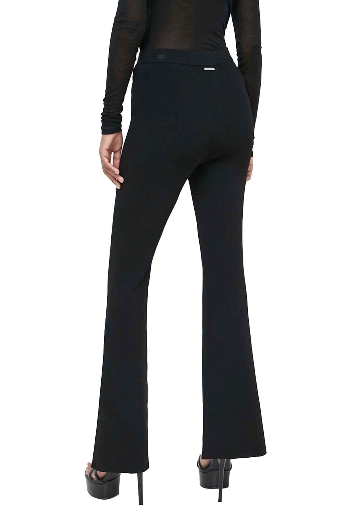 MICHAEL KORS ΠΑΝΤΕΛΟΝΙ FLARE ΛΑΣΤΙΧΟ ΜΕΣΗ ΜΑΥΡΟ