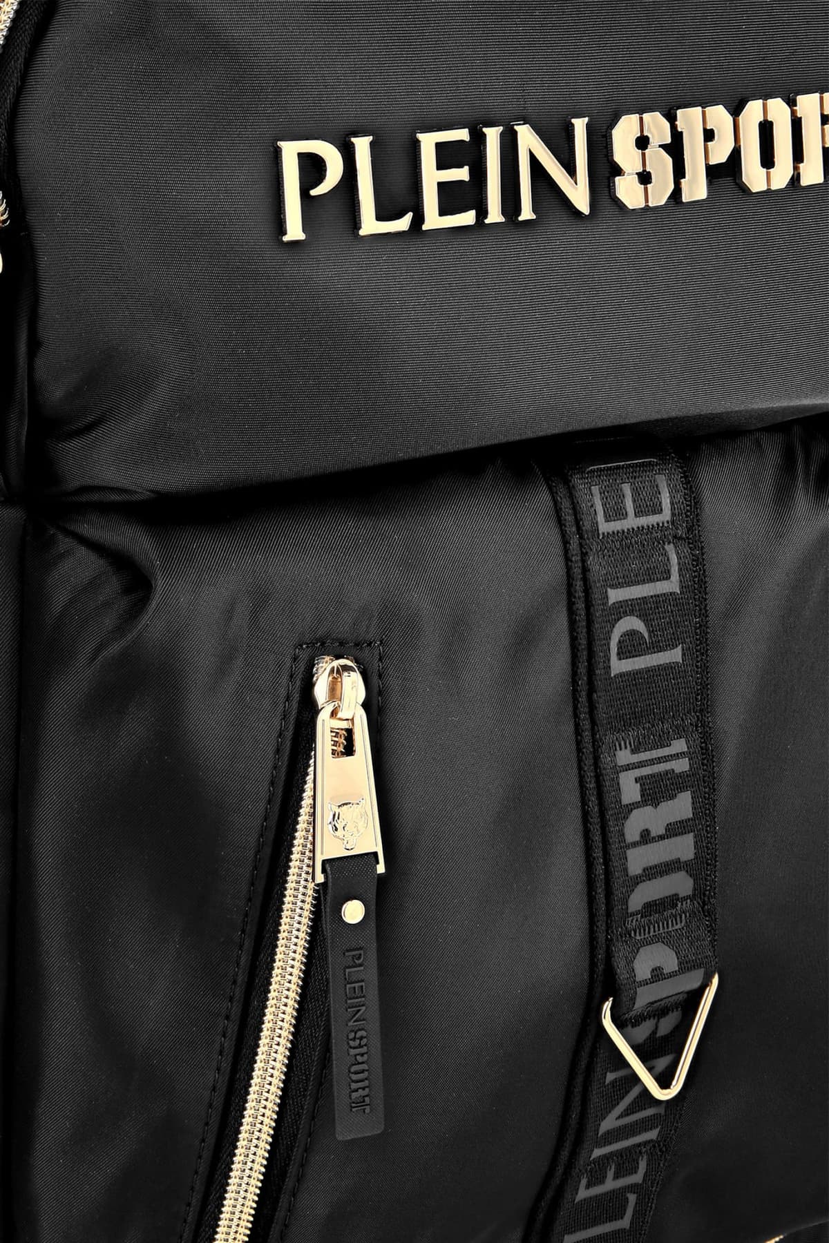 PLEIN SPORT ΤΣΑΝΤΑ BACKPACK TECHNICAL ΜΑΥΡΟ-ΧΡΥΣΟ