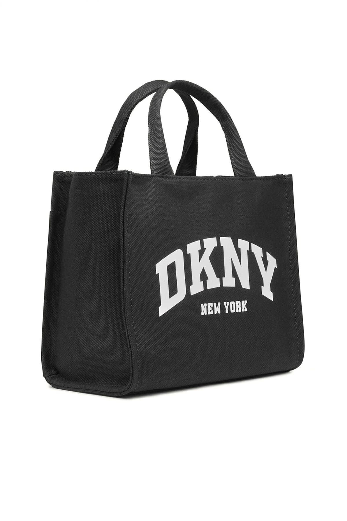 DKNY ΤΣΑΝΤΑ ΩΜΟΥ/CROSSBODY HADLEE TOTE LOGO ΜΑΥΡΟ