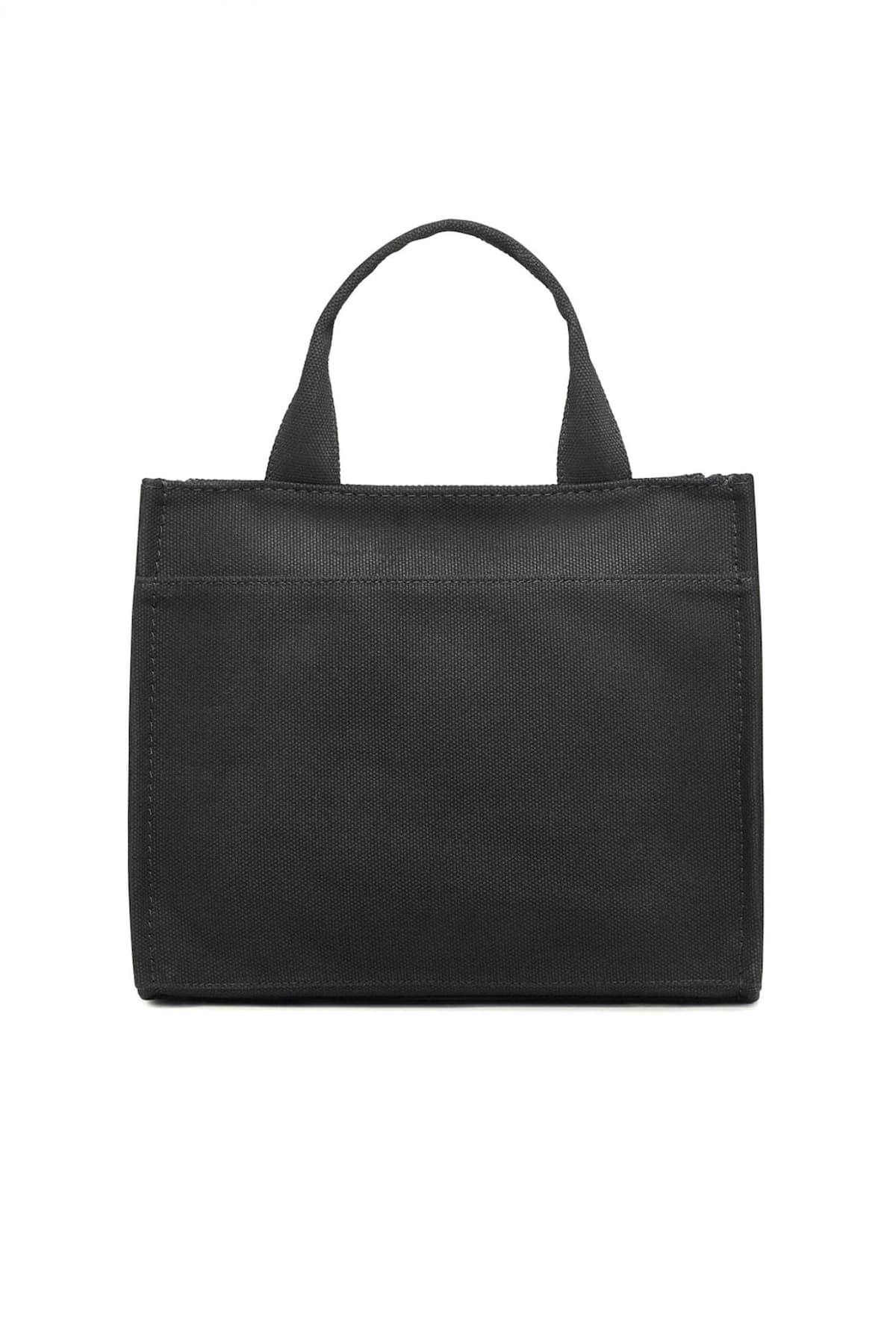 DKNY ΤΣΑΝΤΑ ΩΜΟΥ/CROSSBODY HADLEE TOTE LOGO ΜΑΥΡΟ