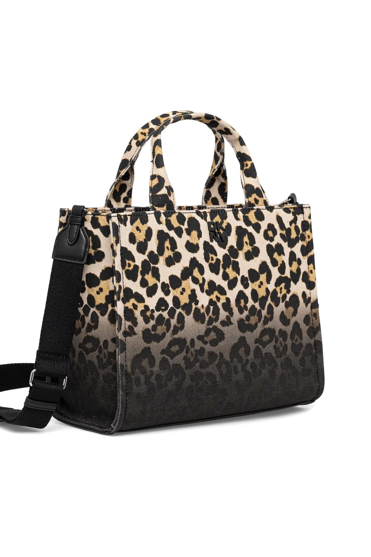 DKNY ΤΣΑΝΤΑ ΧΕΙΡΟΣ/CROSSBODY HADLEE MEDIUM LOGO ΛΕΟΠΑΡ