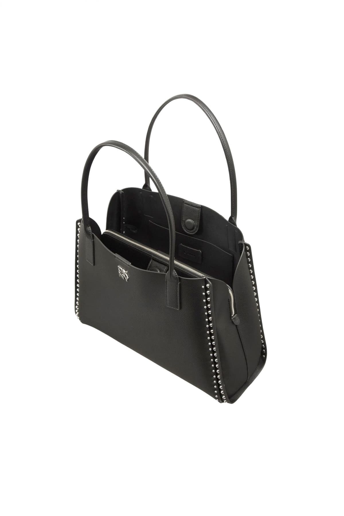 DKNY ΤΣΑΝΤΑ ΩΜΟΥ JOSIE TOTE ΤΡΟΥΚΣ LOGO ΜΑΥΡΟ