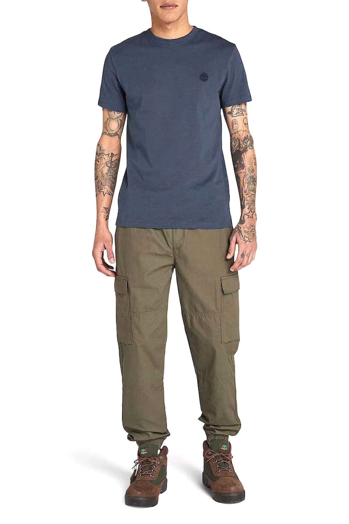 TIMBERLAND SUN RIVER CREW T SHIRT TB0A2BPR-EYO Blue