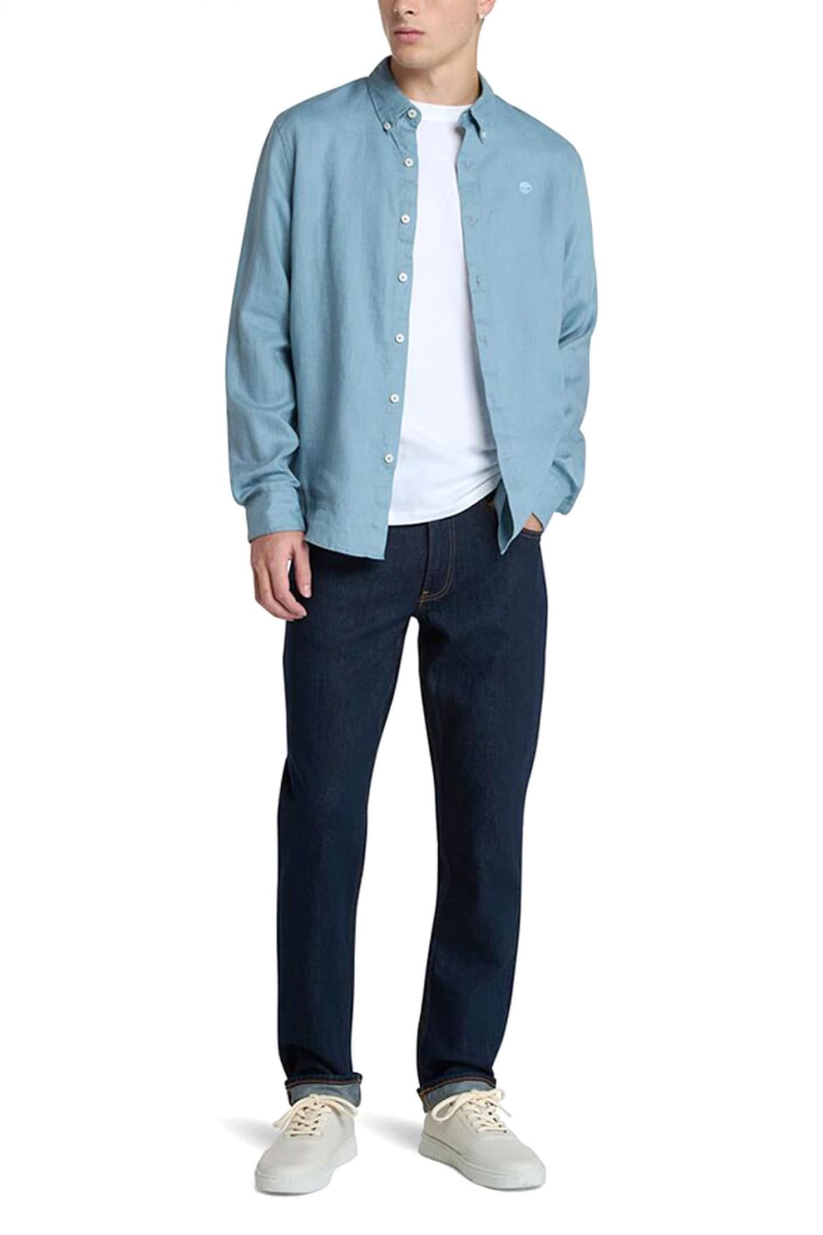 TIMBERLAND ΠΑΝΤΕΛΟΝΙ JEANS SLIM FIT SARGENT LAKE DENIM ΜΠΛΕ