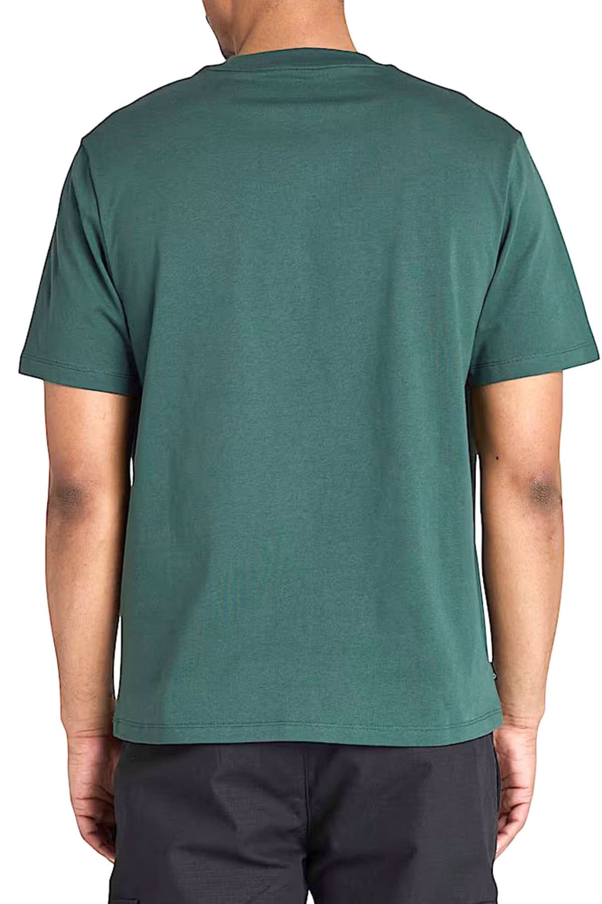 TIMBERLAND T-SHIRT AUTHENTIC FIT LOGO ΠΡΑΣΙΝΟ