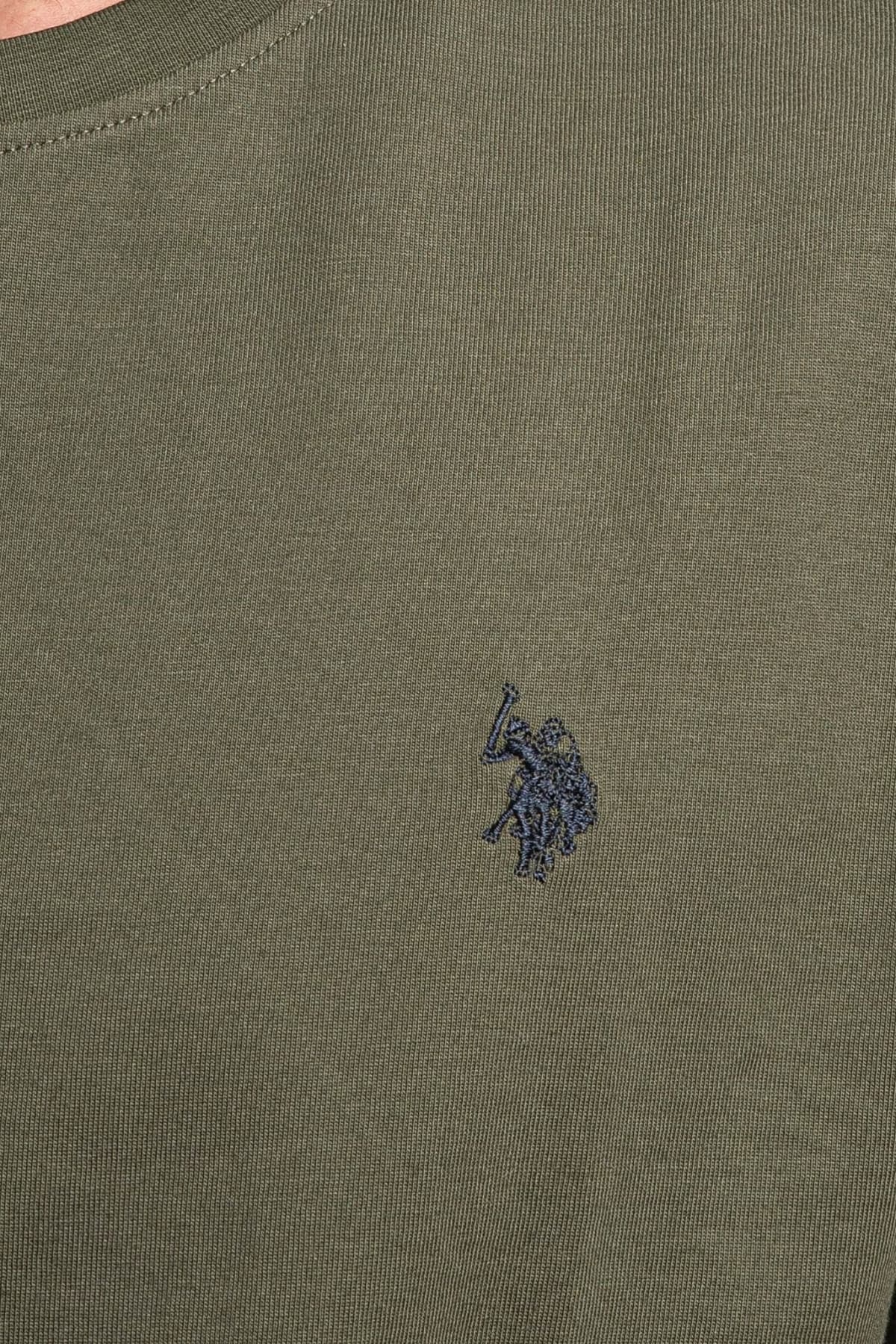 U.S.POLO ASSN. T-SHIRT WILL 000398 ΕΗ03 LOGO ΧΑΚΙ