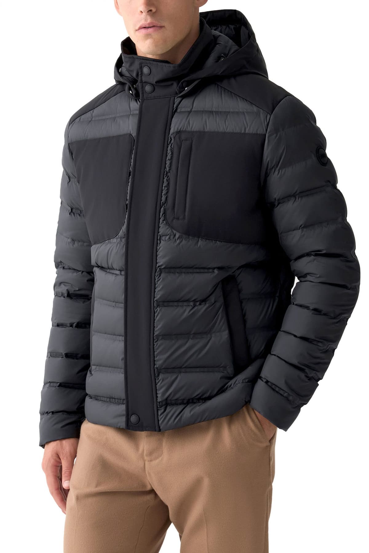 COLMAR ΜΠΟΥΦΑΝ PUFFER ΑΠΟΣΠΩΜΕΝΗ ΚΟΥΚΟΥΛΑ DURABILITY ΜΑΥΡΟ