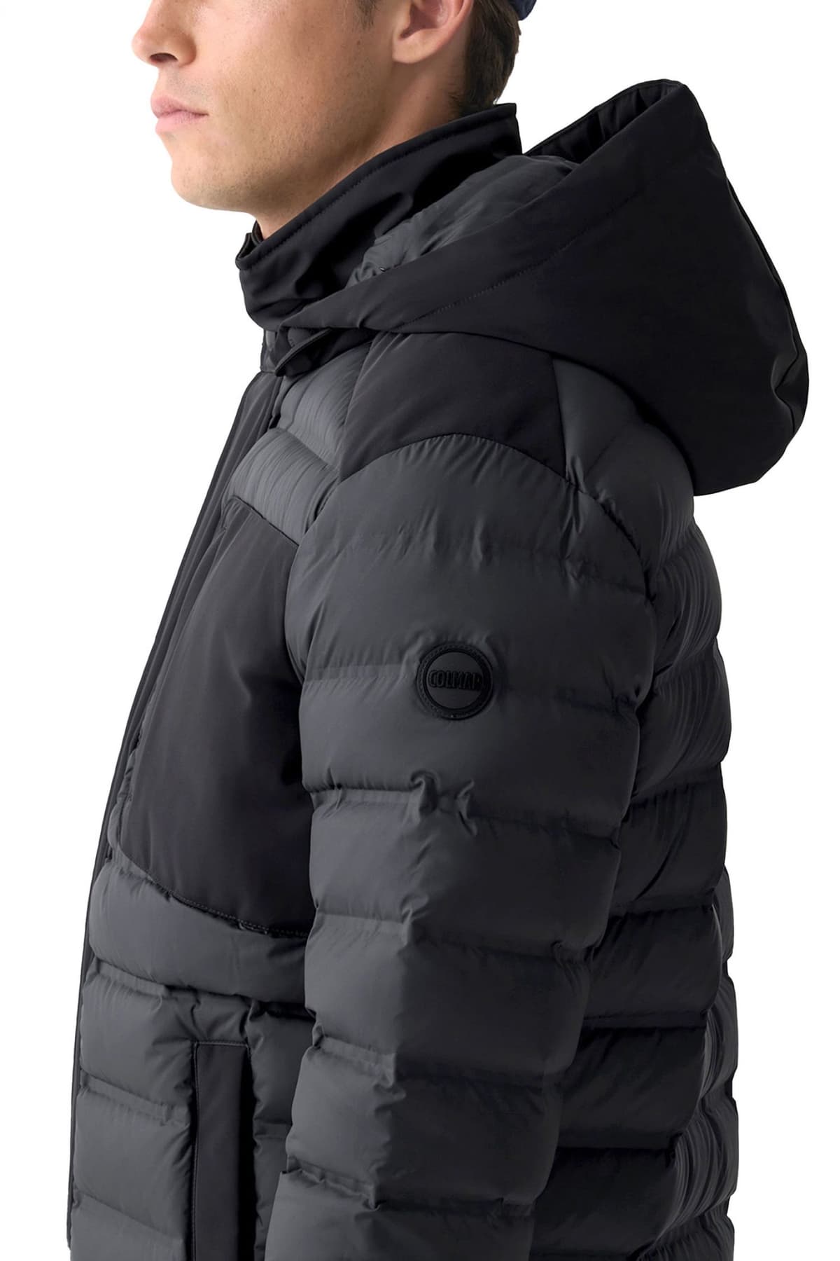 COLMAR ΜΠΟΥΦΑΝ PUFFER ΑΠΟΣΠΩΜΕΝΗ ΚΟΥΚΟΥΛΑ DURABILITY ΜΑΥΡΟ