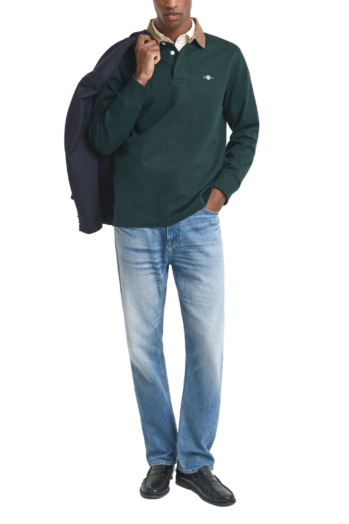 GANT POLO CORD COLLAR HEAVY RUGGER ΚΥΠΑΡΙΣΣΙ