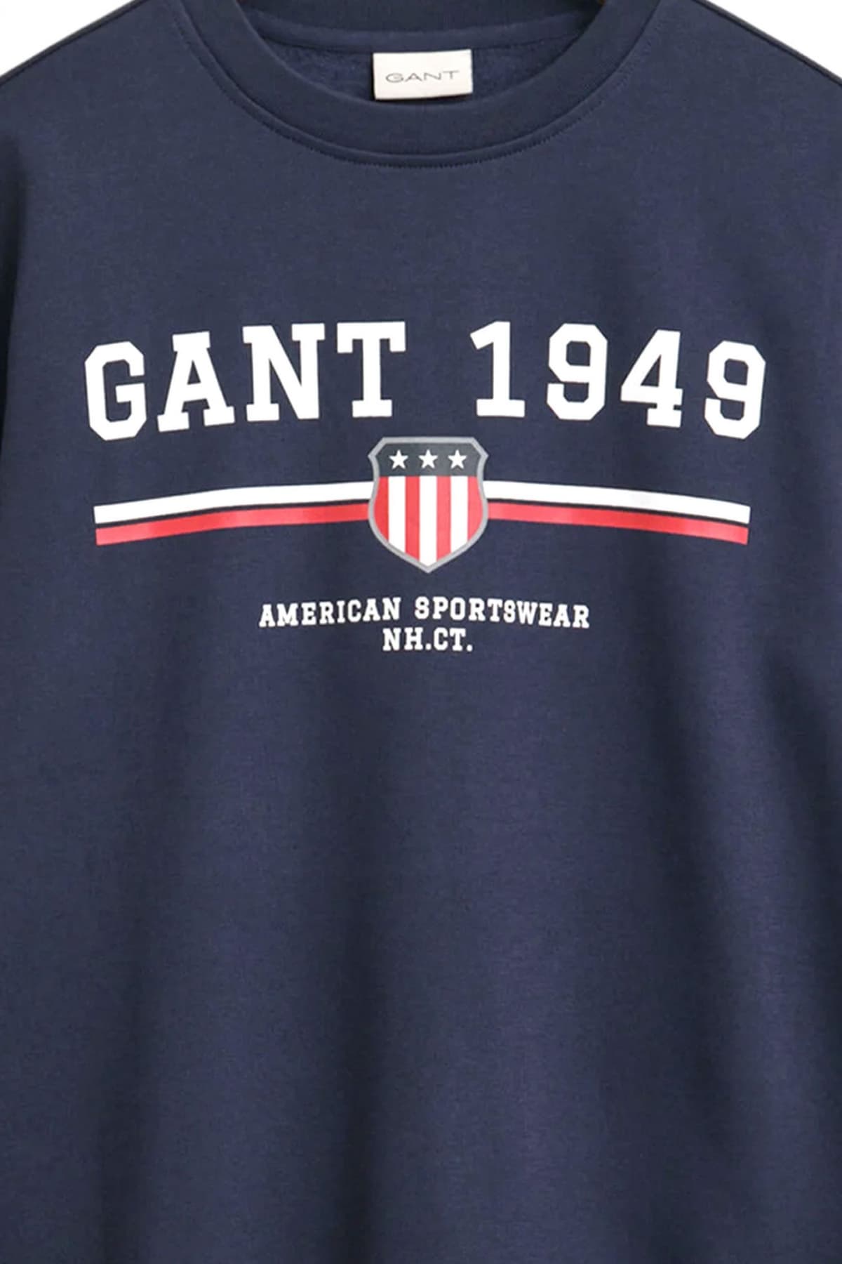 GANT ΦΟΥΤΕΡ GRAPHIC C-NECK SWEAT ΜΠΛΕ
