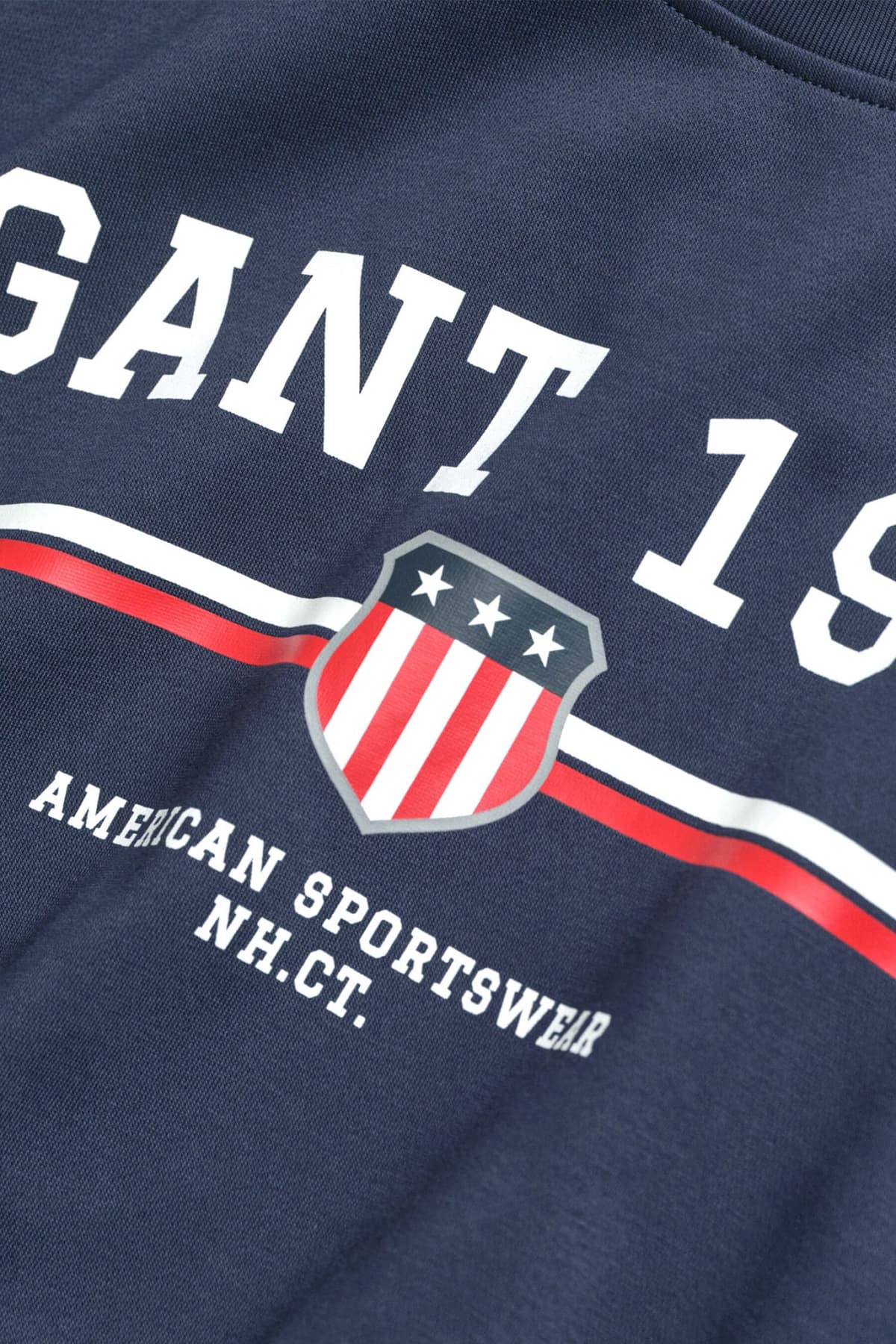 GANT ΦΟΥΤΕΡ GRAPHIC C-NECK SWEAT ΜΠΛΕ
