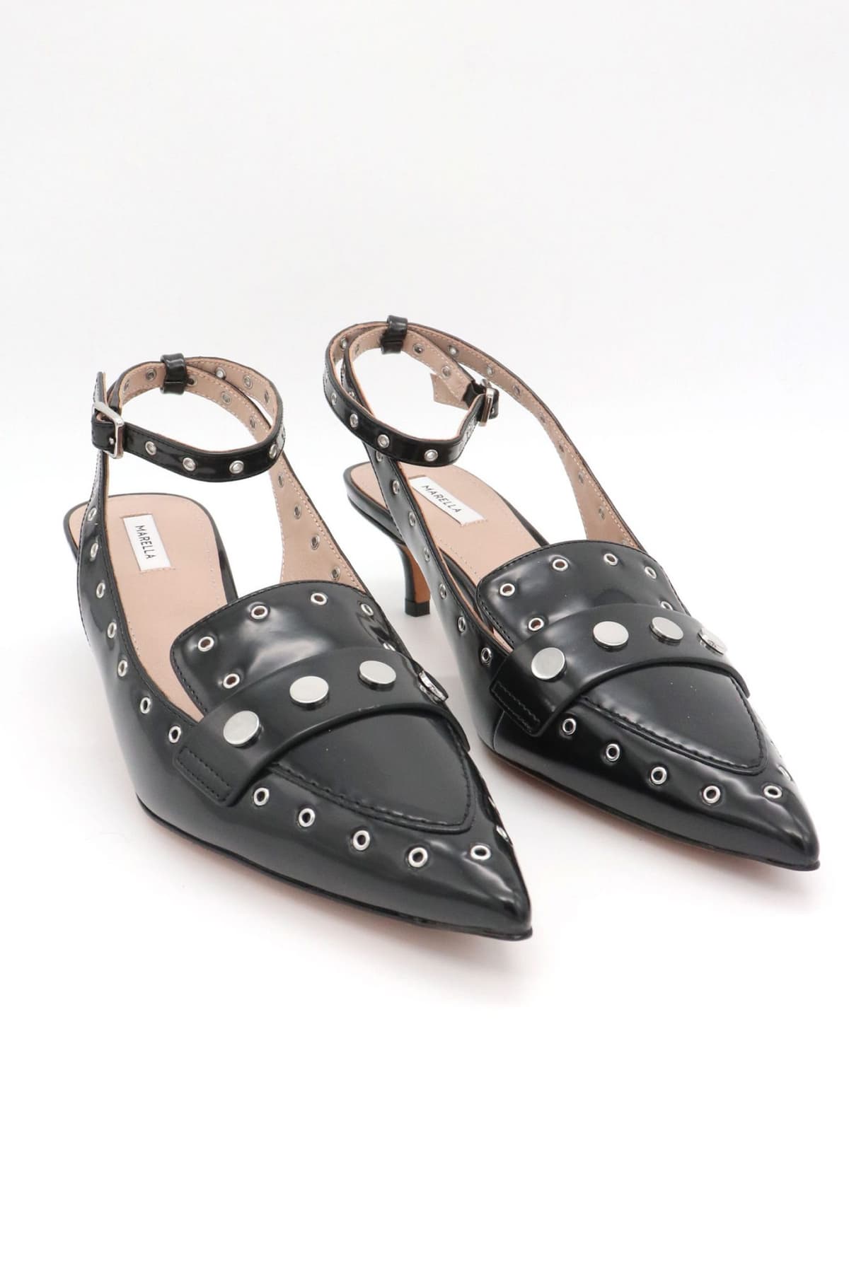 MARELLA ACCESORI ΠΑΠΟΥΤΣΙΑ ΓΟΒΑ ESPLOSO ΜΑΥΡΟ