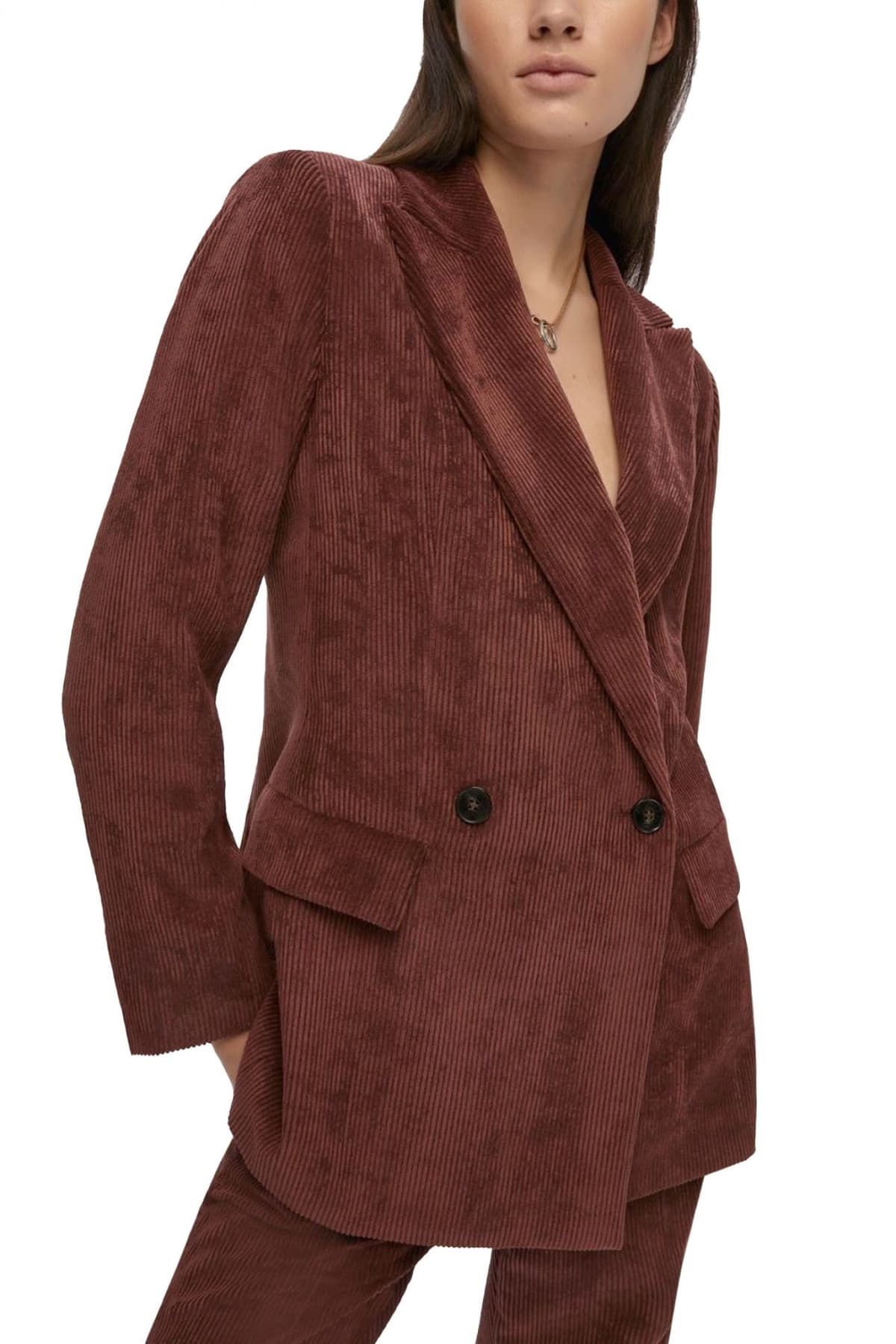 MARELLA EMME ΣΑΚΑΚΙ ΚΟΤΛΕ ΣΤΑΥΡΩΤΟ TOPAZIO ΚΑΦΕ ΜΠΟΡΝΤΩ-ΚΑΦΕ