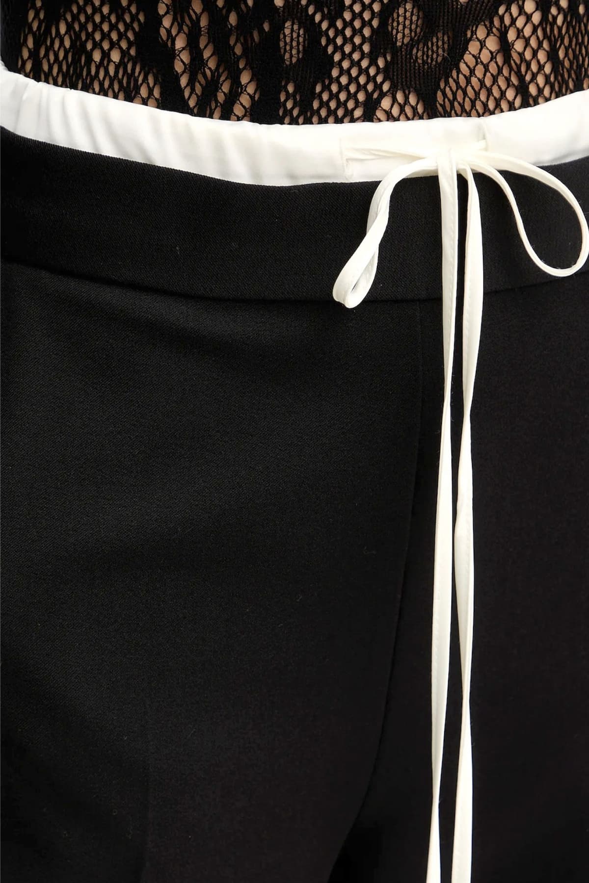 MARELLA ELLE ΠΑΝΤΕΛΟΝΑ ΔΙΠΛΗ ΖΩΝΗ FIRENZE ΜΑΥΡΟ